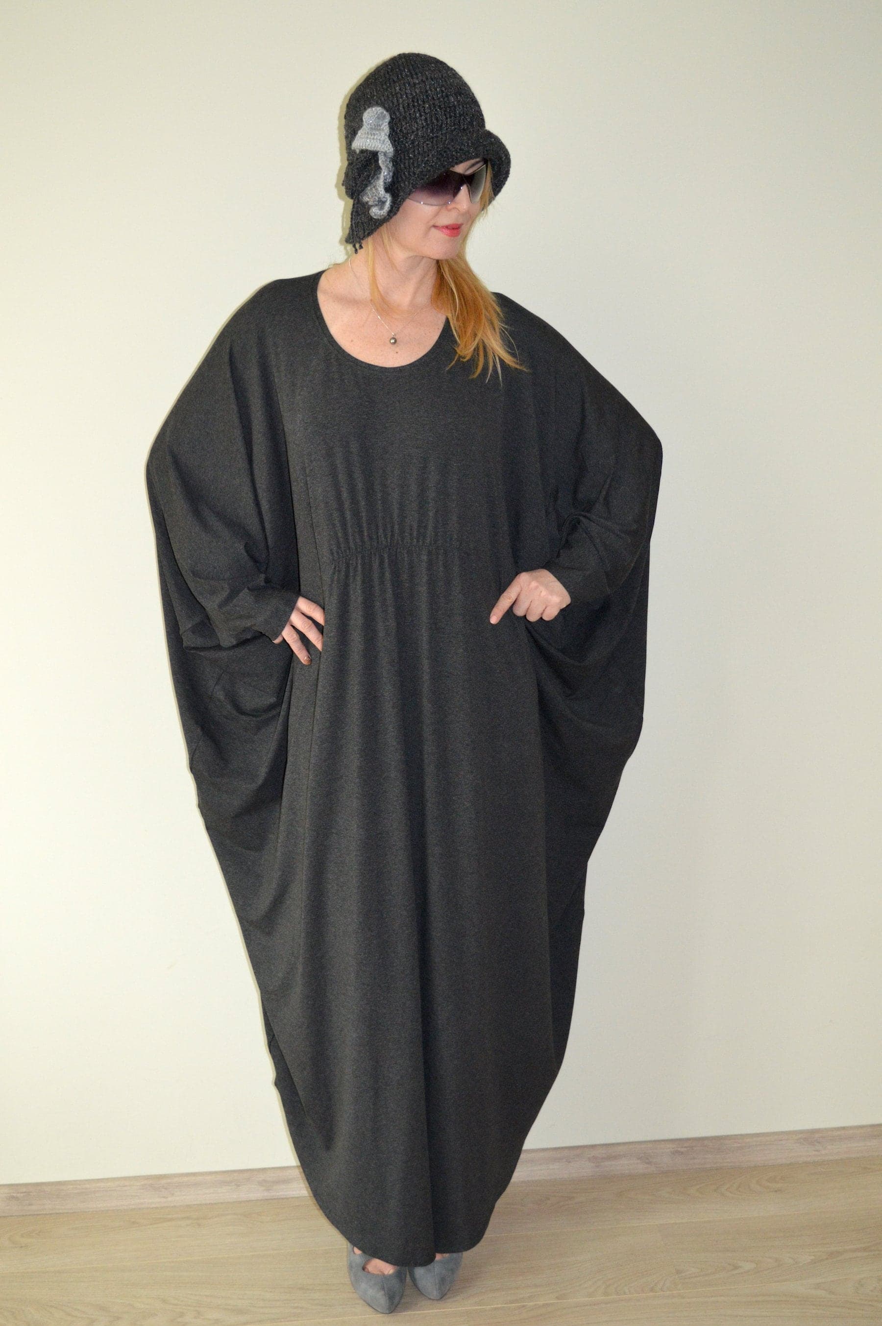 Abaya Dress/ Elegant Kaftan/ Maxi Dress/ Caftan/ Party Dress/ Plus Size Dress/ Long Dress, Casual Oversized Dress - image 5