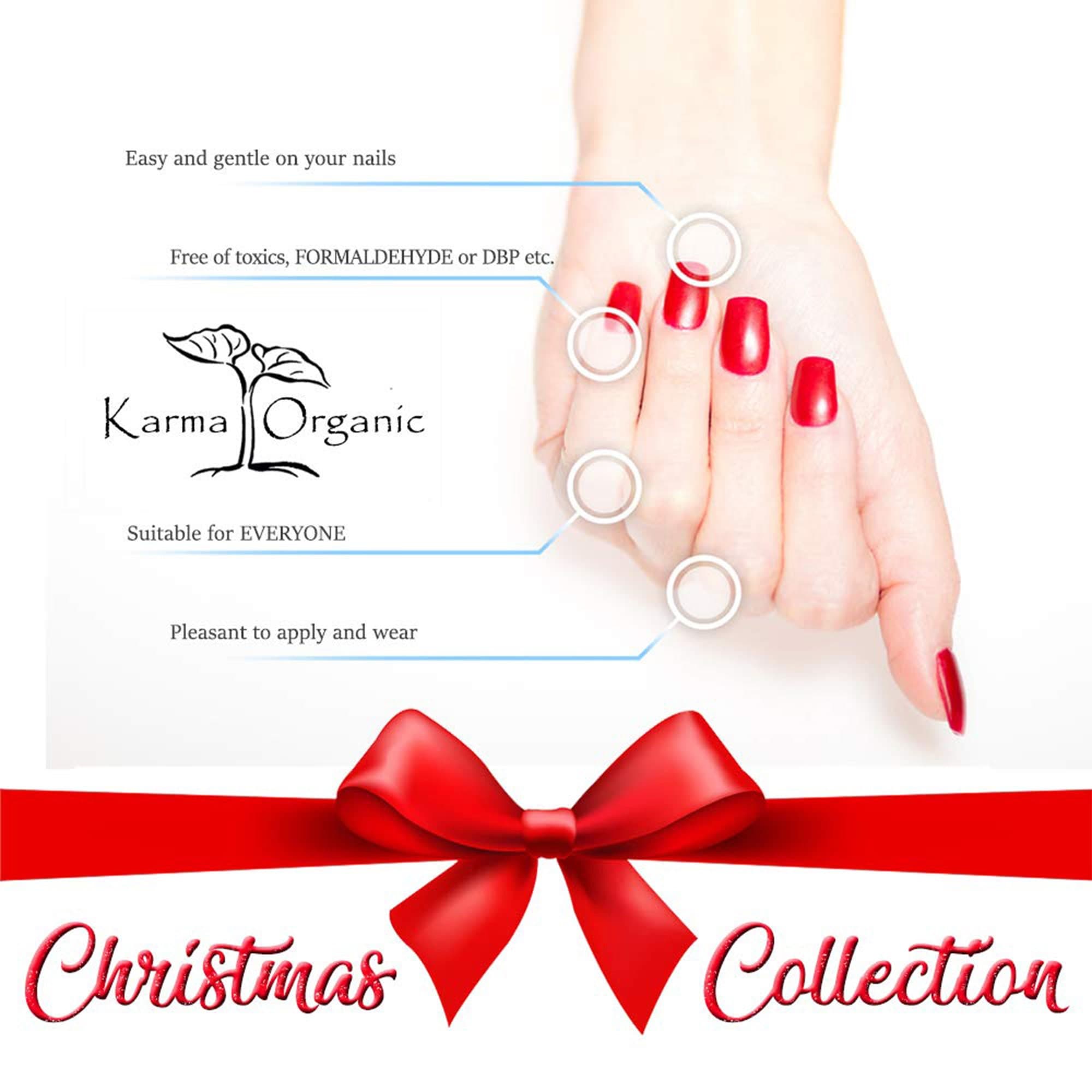 Christmas Nail Polish Set – Non-Toxic Vegan Nail Art, Natural Remover (Pack of 10) - image 5