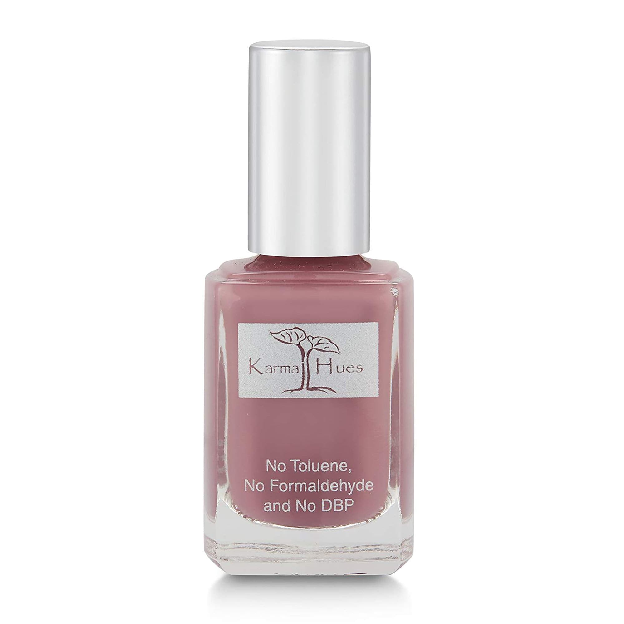 Non-Toxic Nail Polish, Vegan Cruelty-Free Nail Paint (Wine O'clock)