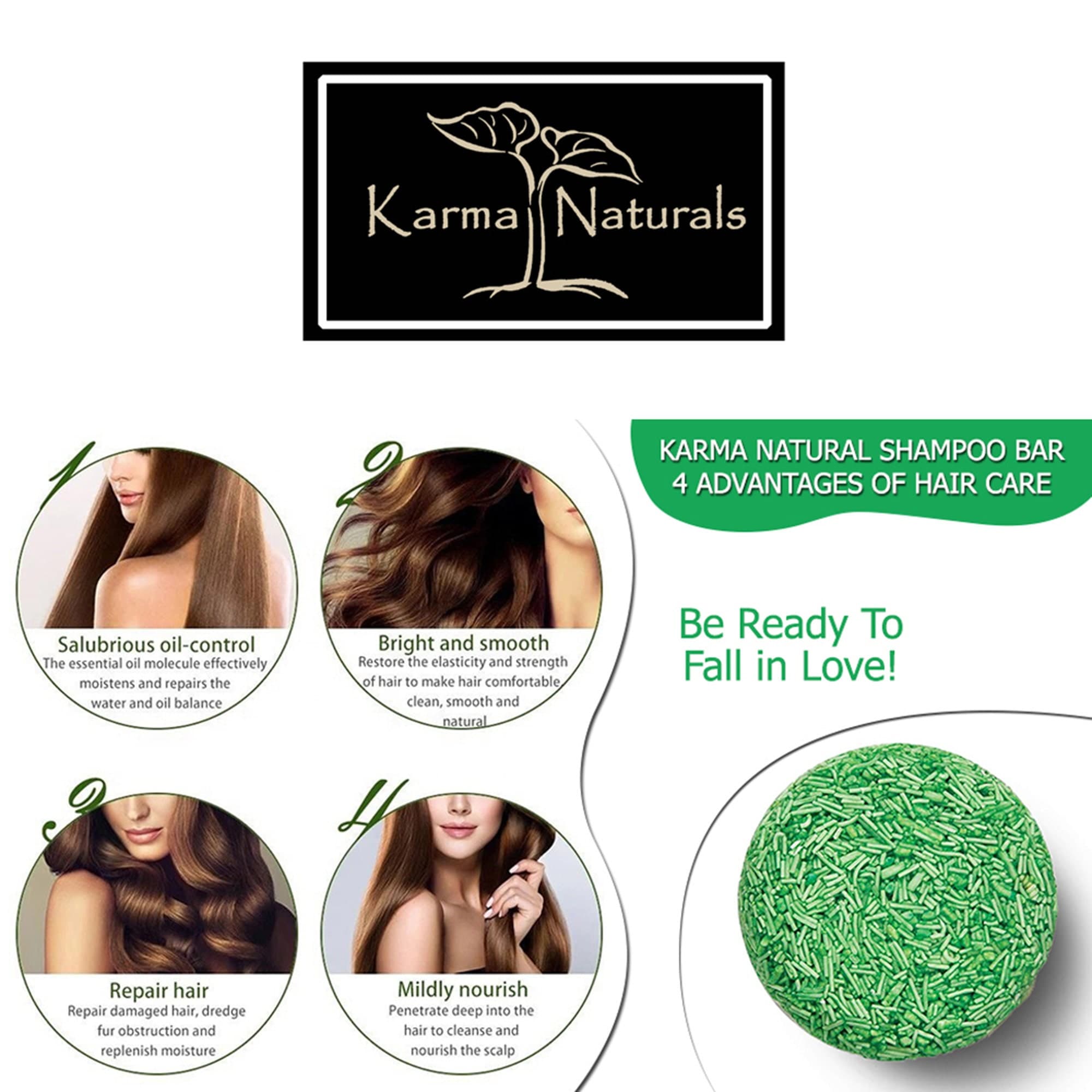 Vegan Shampoo Bar – Natural Wild Fig & Green Tea, Dandruff Control - image 3