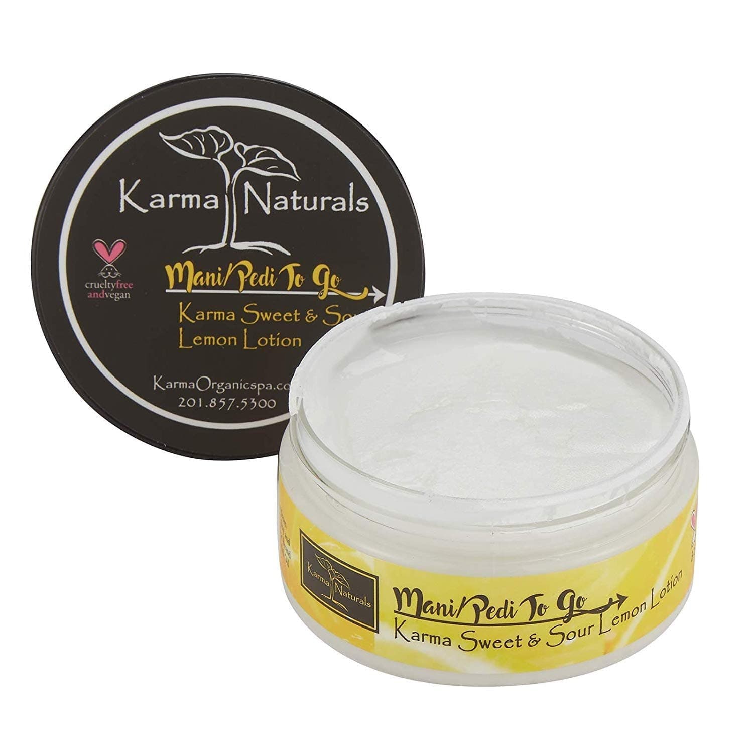 Karma Organic Natural Lemon Lotion– Essential oils for flawless, Glowing and Balanced Skin Complexion