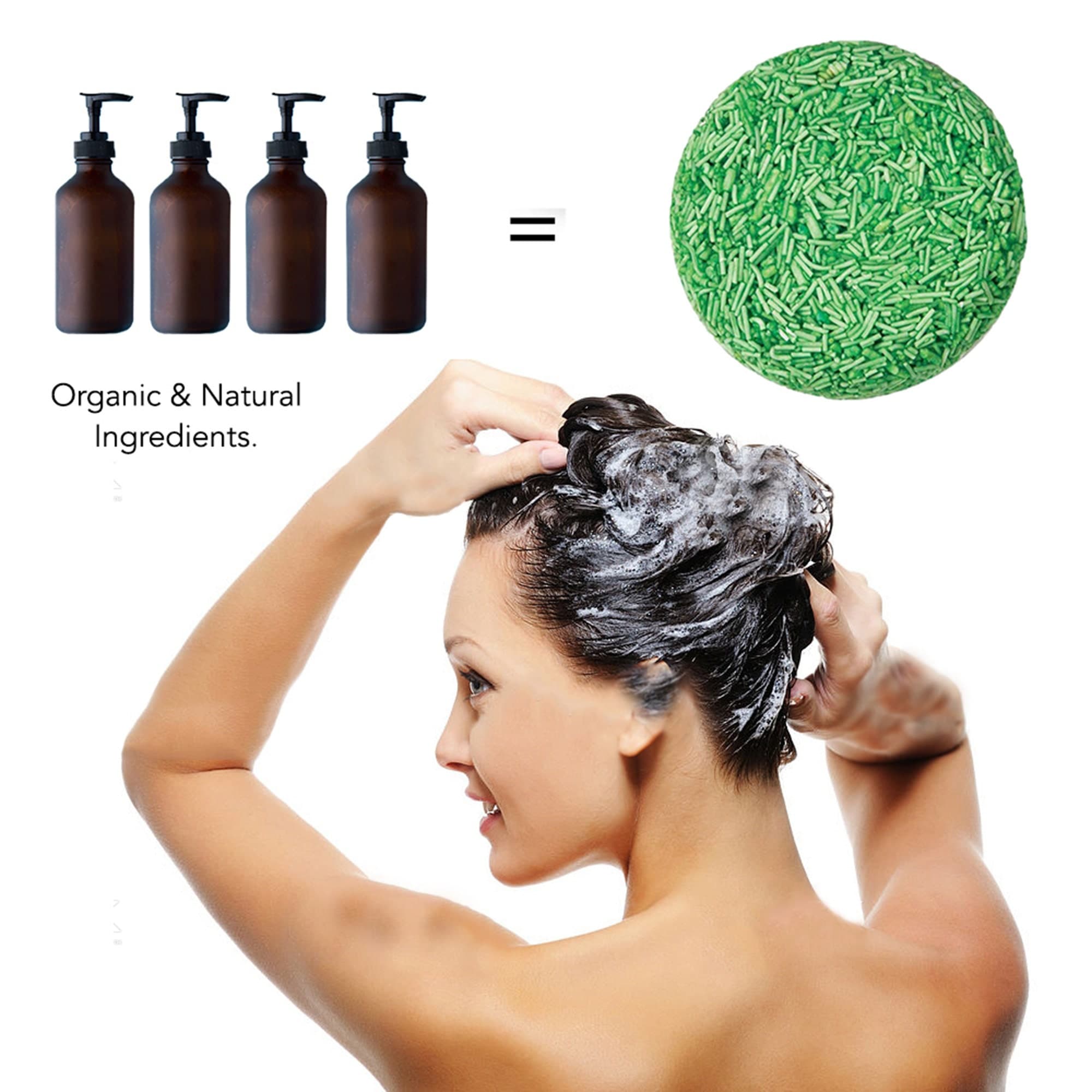 Vegan Shampoo Bar – Natural Wild Fig & Green Tea, Dandruff Control