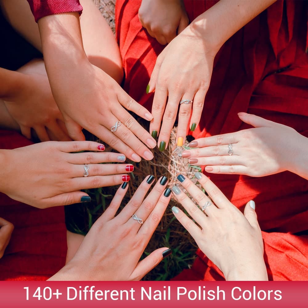 Karma Organic Natural Nail Polish-Non-Toxic Nail Art, Vegan and Cruelty-Free Nail Paint (Wine O'clock) - image 4