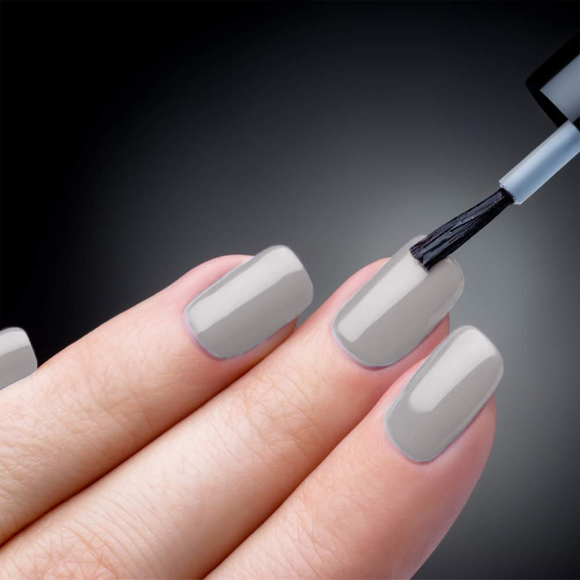 Karma Organic Berns Shade Of Gray Nail Polish, Vegan Non-Toxic Nail Art - image 3