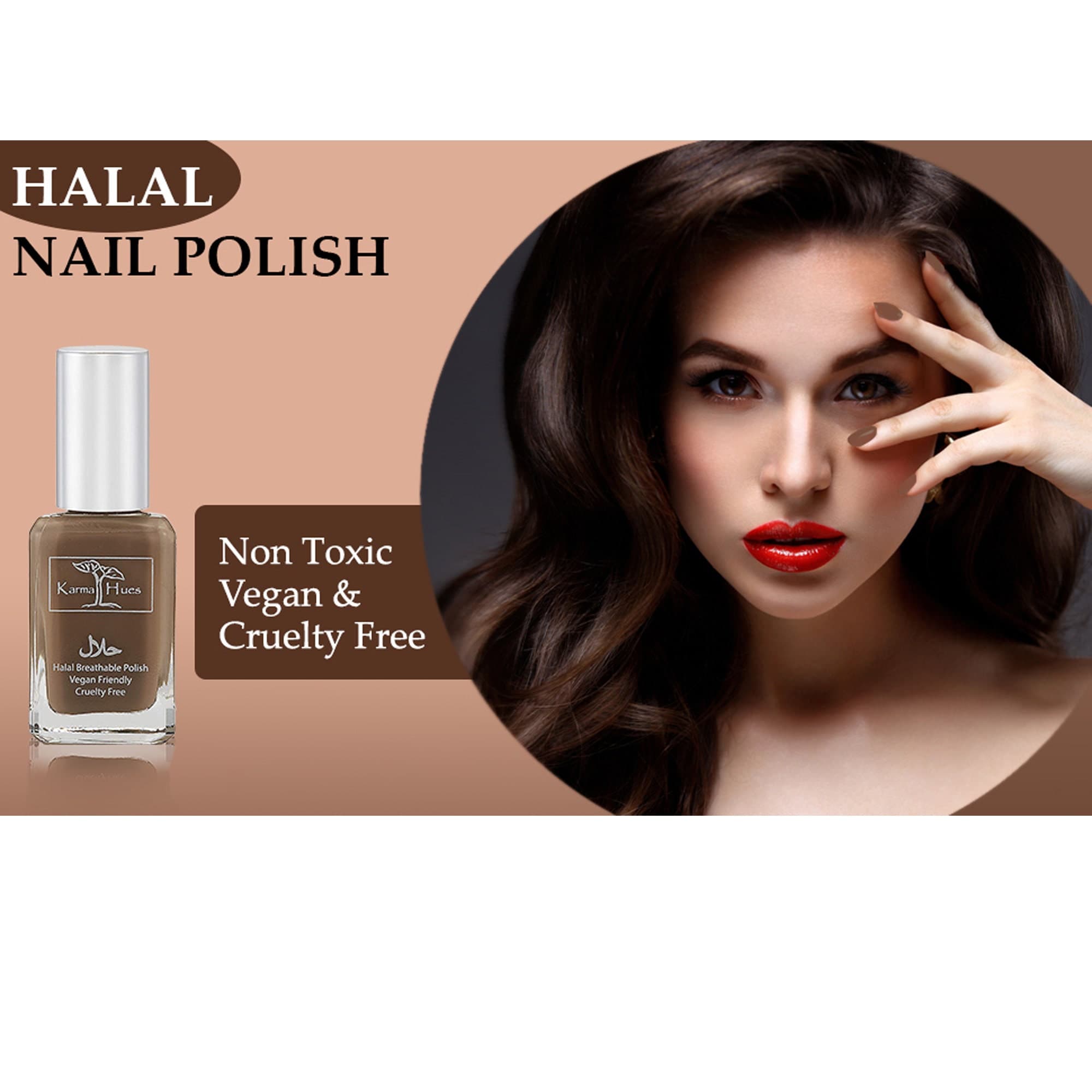 Karma Organic Halal Nail Polish - Vegan, Cruelty-Free, Breathable (SALENA) - image 3