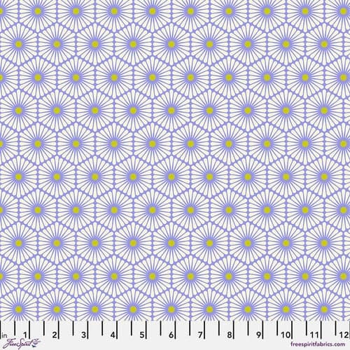 Besties, Daisy Chain - Bluebell, by Tula Pink, for FreeSpirit Fabrics, sold by the 1/2 yard or the yard