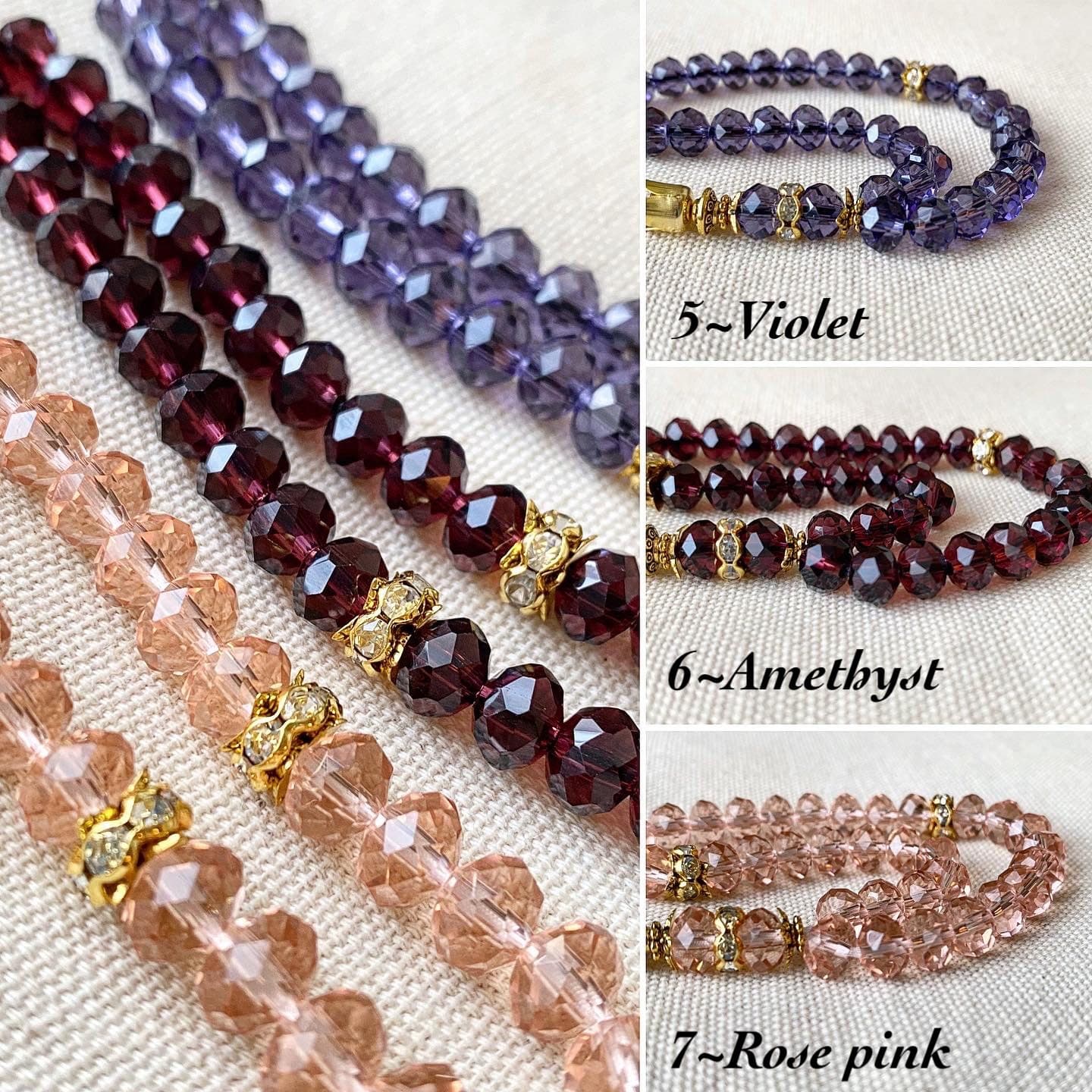 Personalised crystal tasbih - image 5