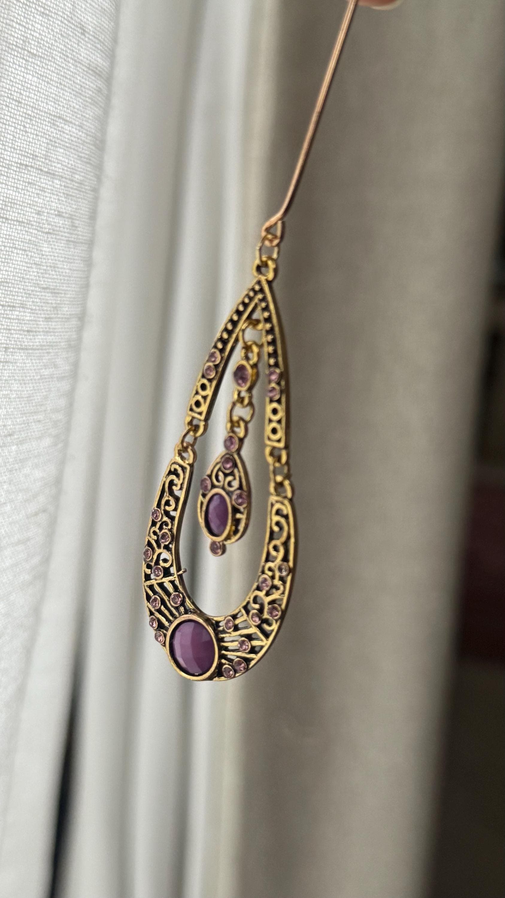 Teardrop hijab pins - image 4