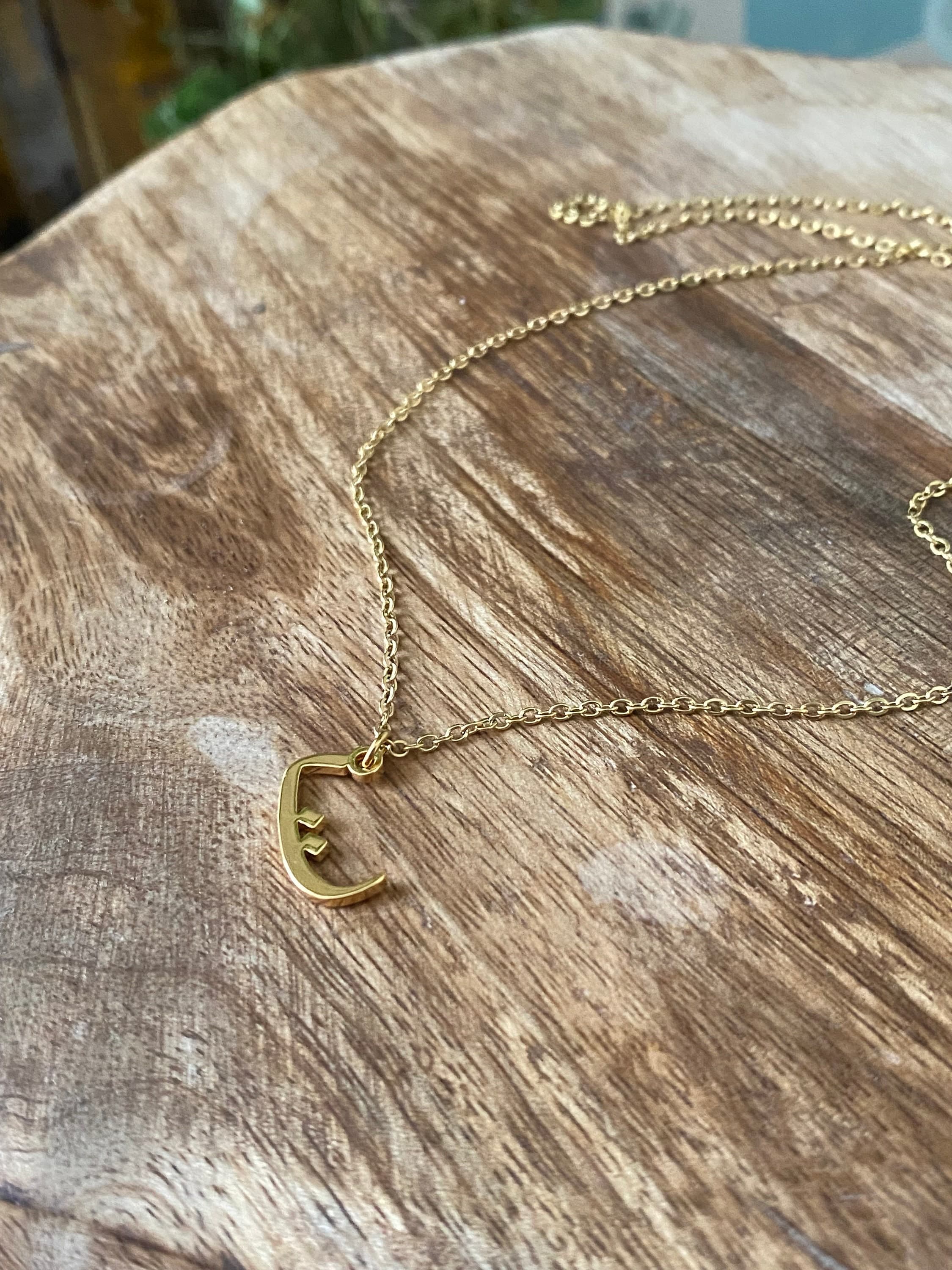 Arabic letter necklace stainless steel - image 3