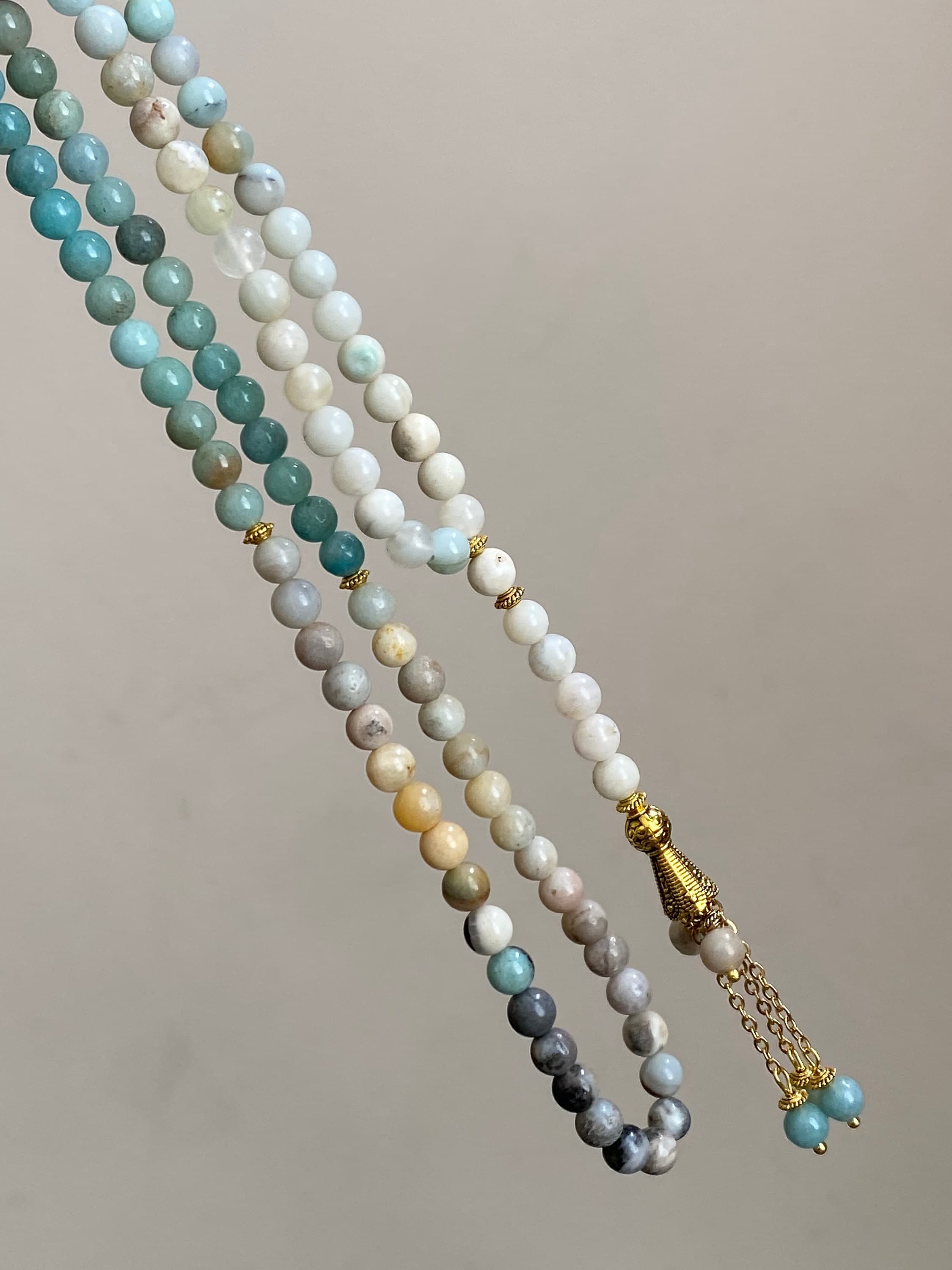 Amazonite gemstone tasbih - image 5
