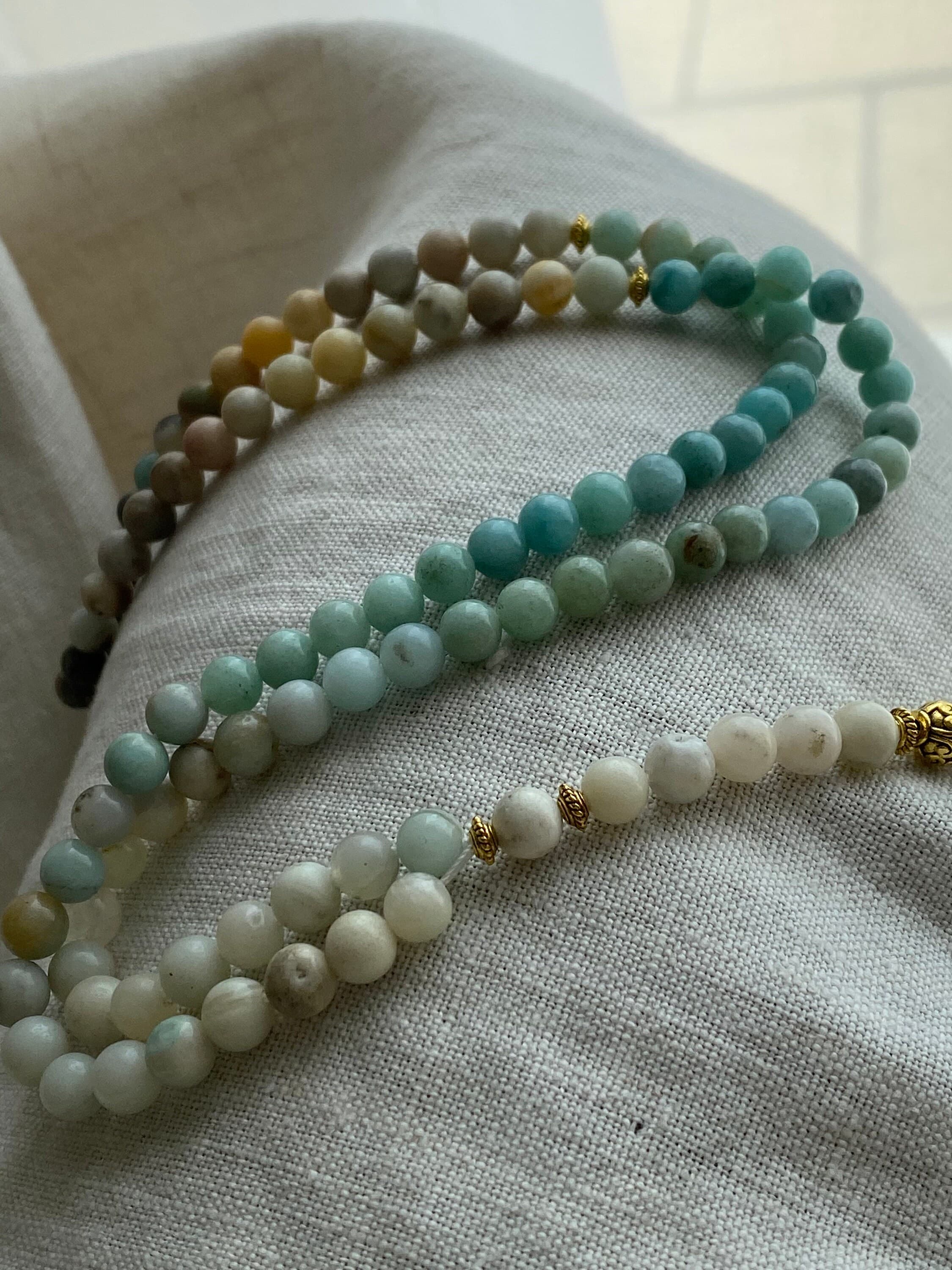 Amazonite gemstone tasbih - image 4
