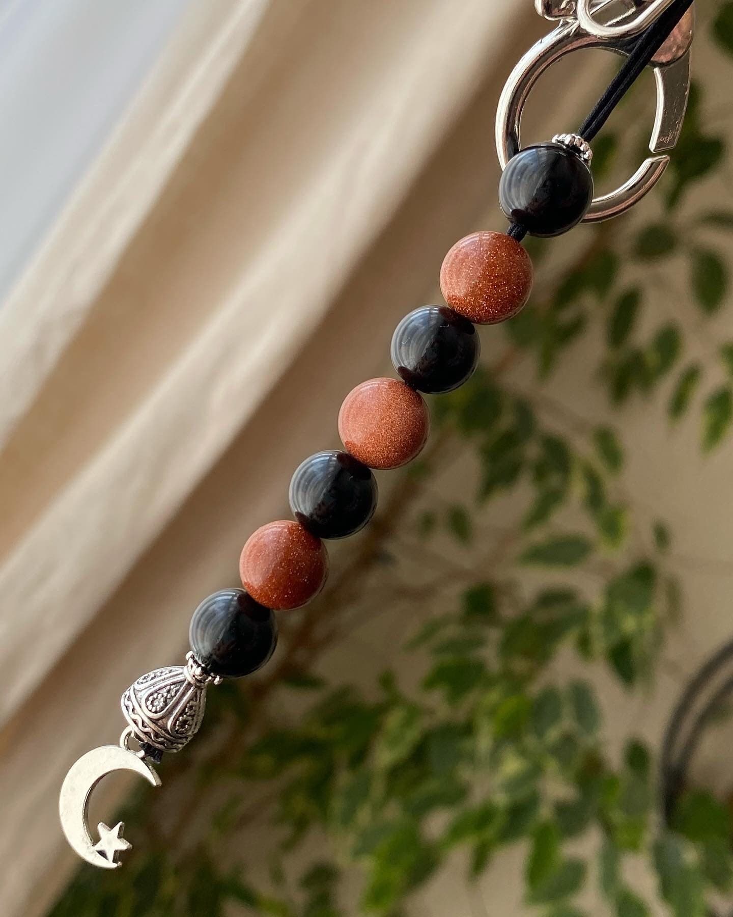 Tawaf and Sa’ee counting beads, natural gemstone with keychain. - image 5