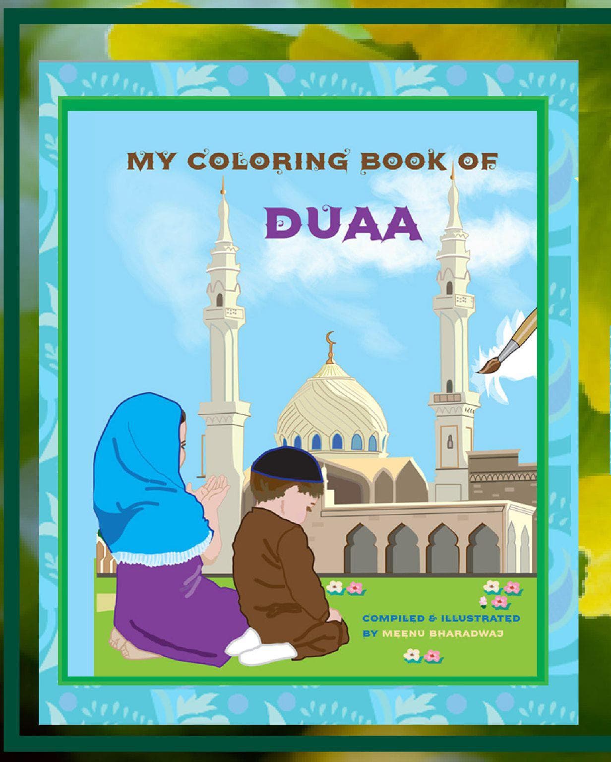 Dua'a Coloring Book for Muslim Children