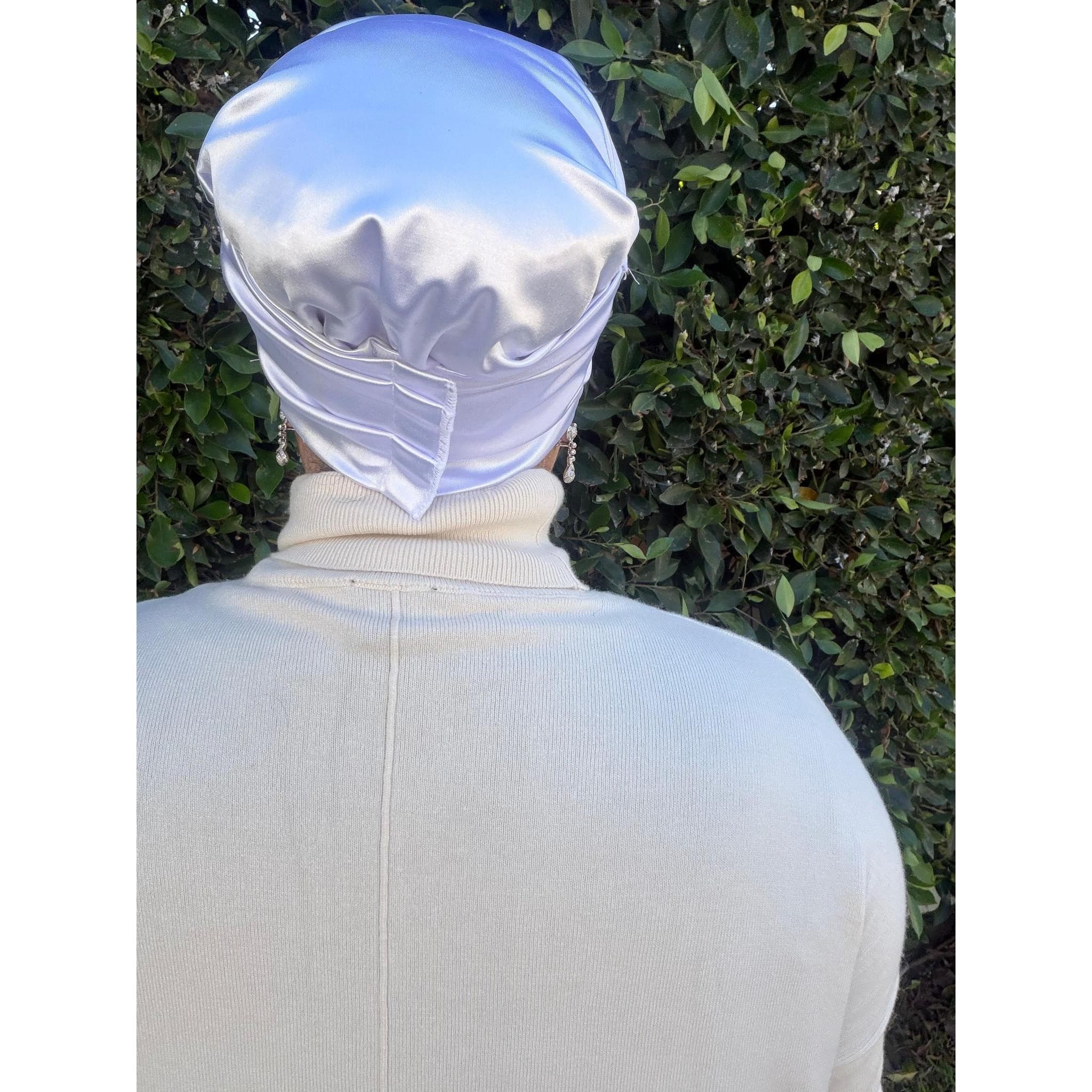 Elegant Slip-On Headcover - White-Specialty Items-The Little Tichel Lady