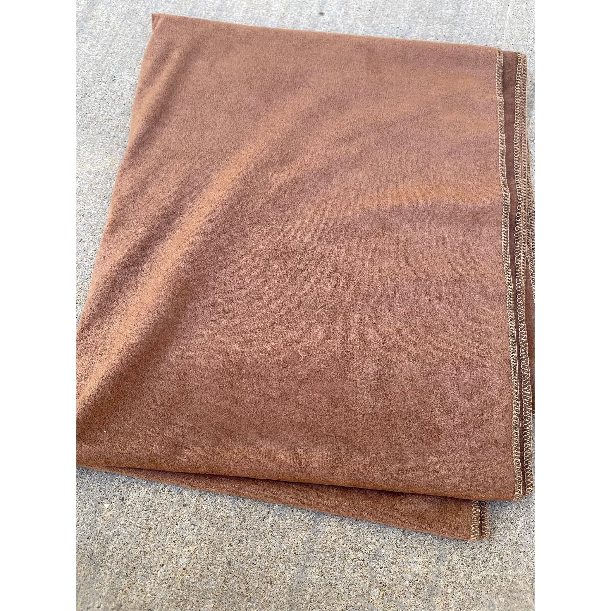 Faux Suede Stretchy Head Wraps - Neutrals - image 5