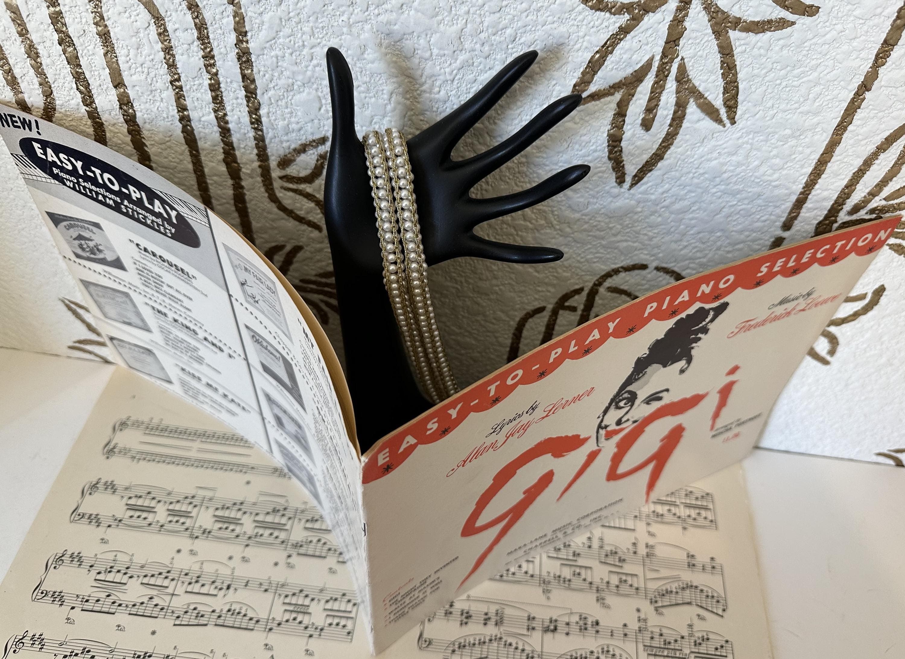 Vintage Sheet Music Book, "Gigi," Piano Selections, 5 Songs, Mid-Century Musical - image 4