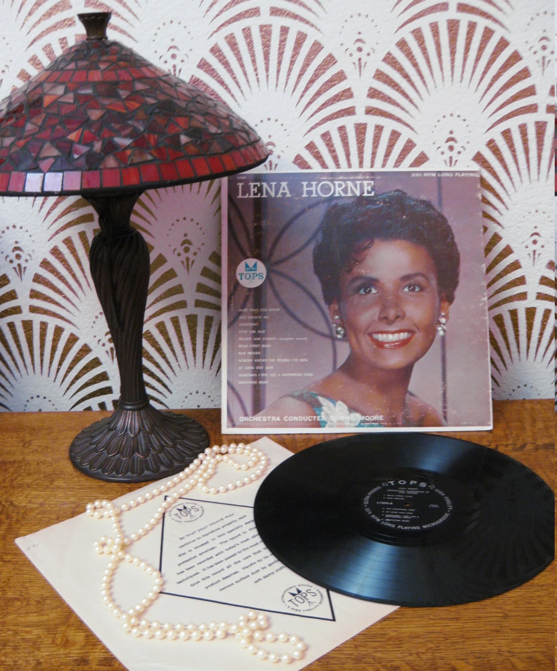 Lena Horne Vintage Vinyl Record Album, 1958 HiFi Tops
