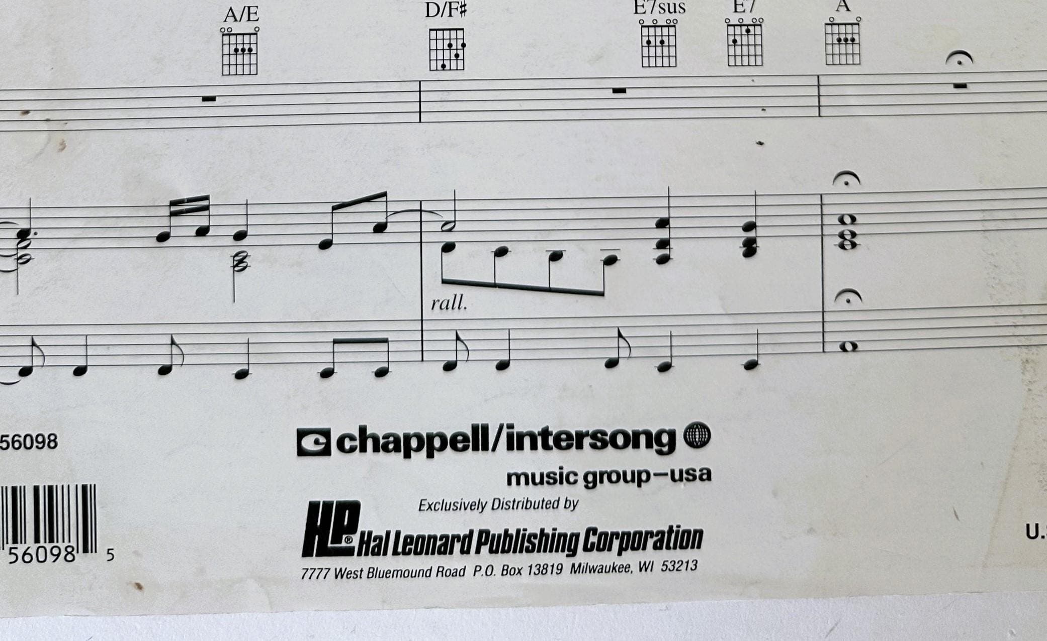 Vintage 1991 Tears in Heaven Sheet Music: Eric Clapton Piano/Vocal/Guitar, 1991 - image 5