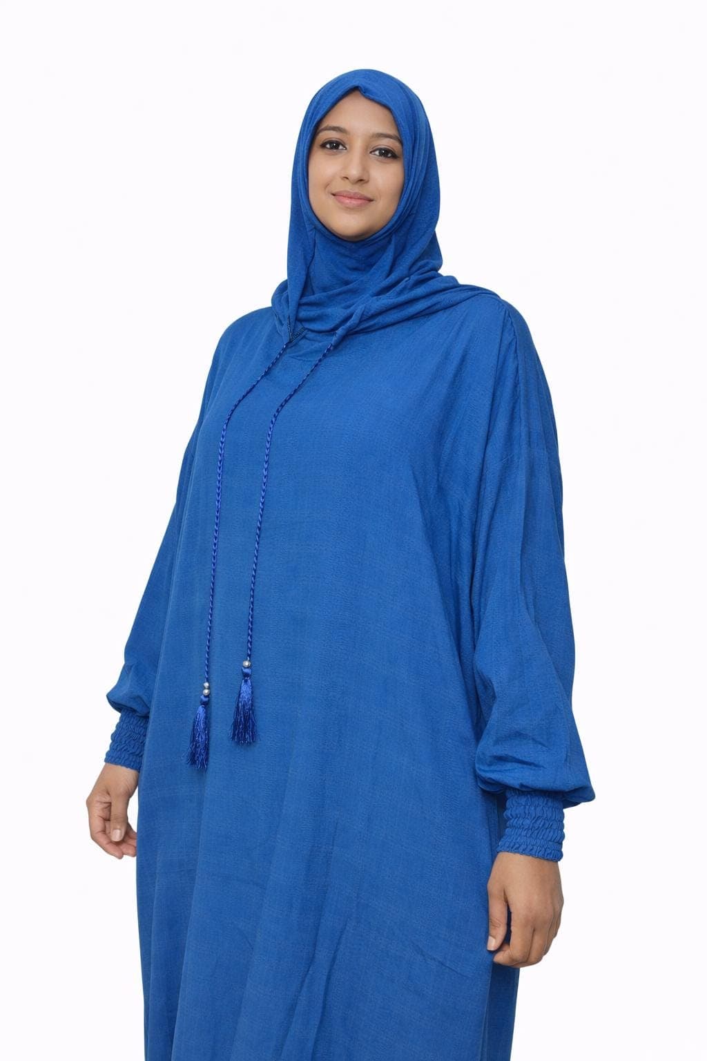 Free size casual daily wear Abaya – Loose Fit Prayer & Everyday Wear, Breathable lightweight Fabric - image 5