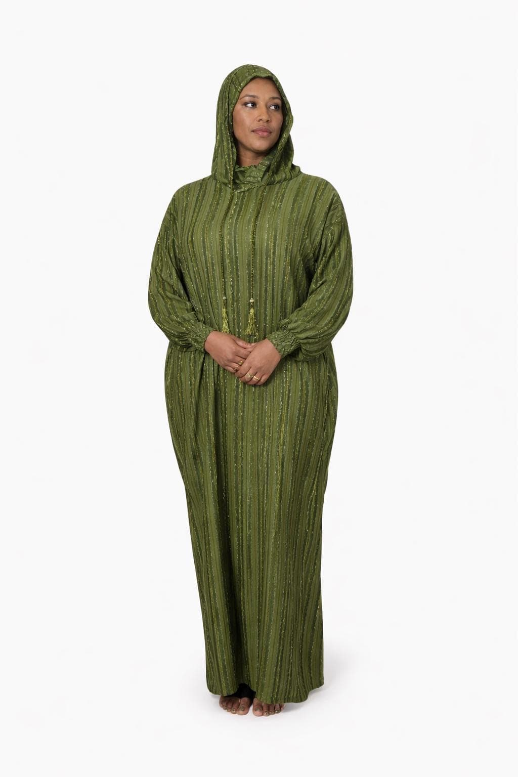 Soft breathable summer prayer abaya dress - image 4
