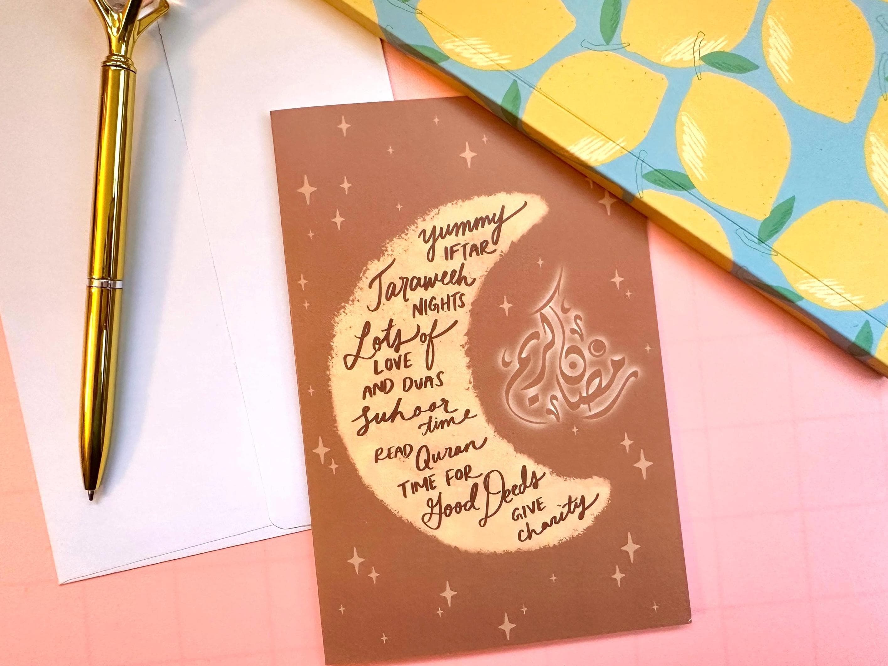 Festive Ramadan Greeting Card | Ramadan Mubarak | Islamic Gift