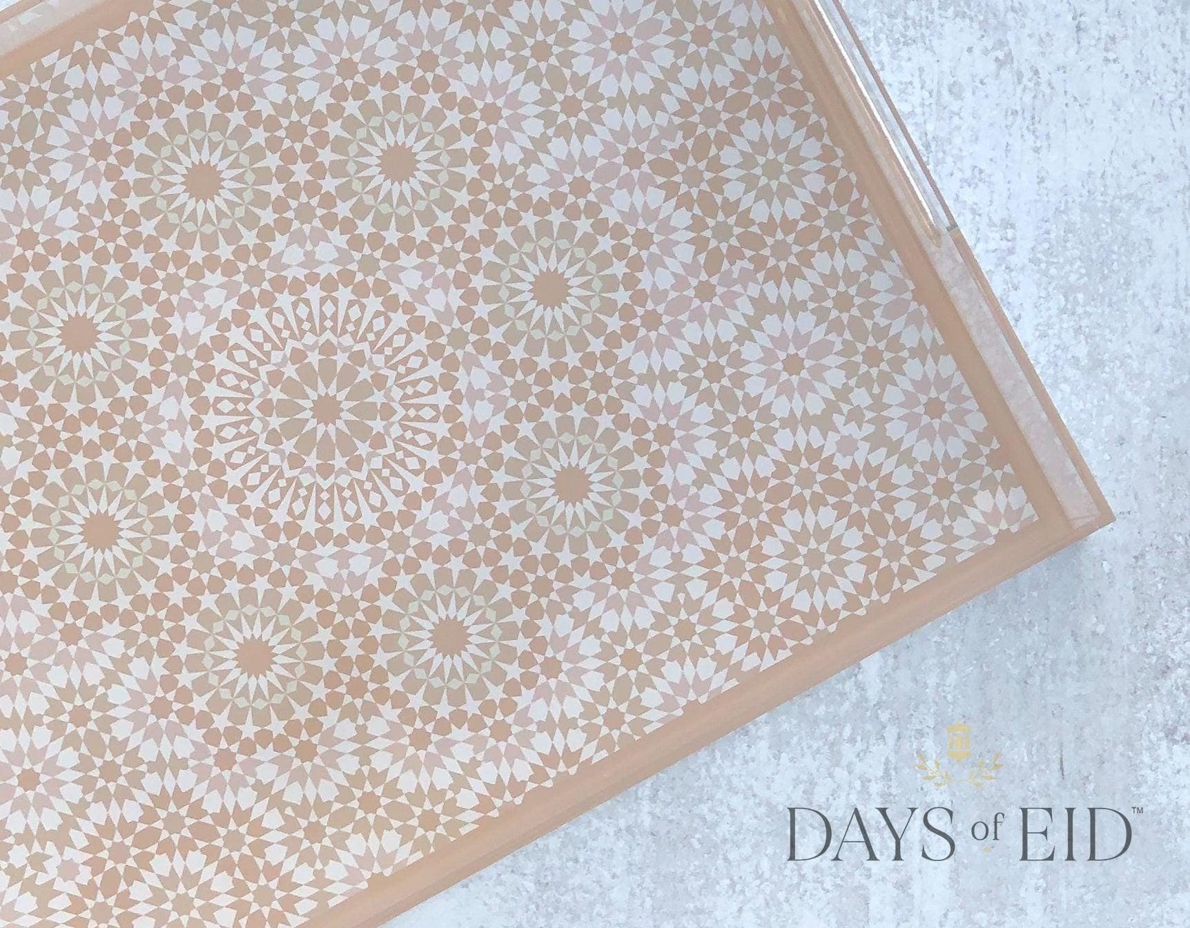 Marrakech Acrylic Tray - Neutral *NEW*
