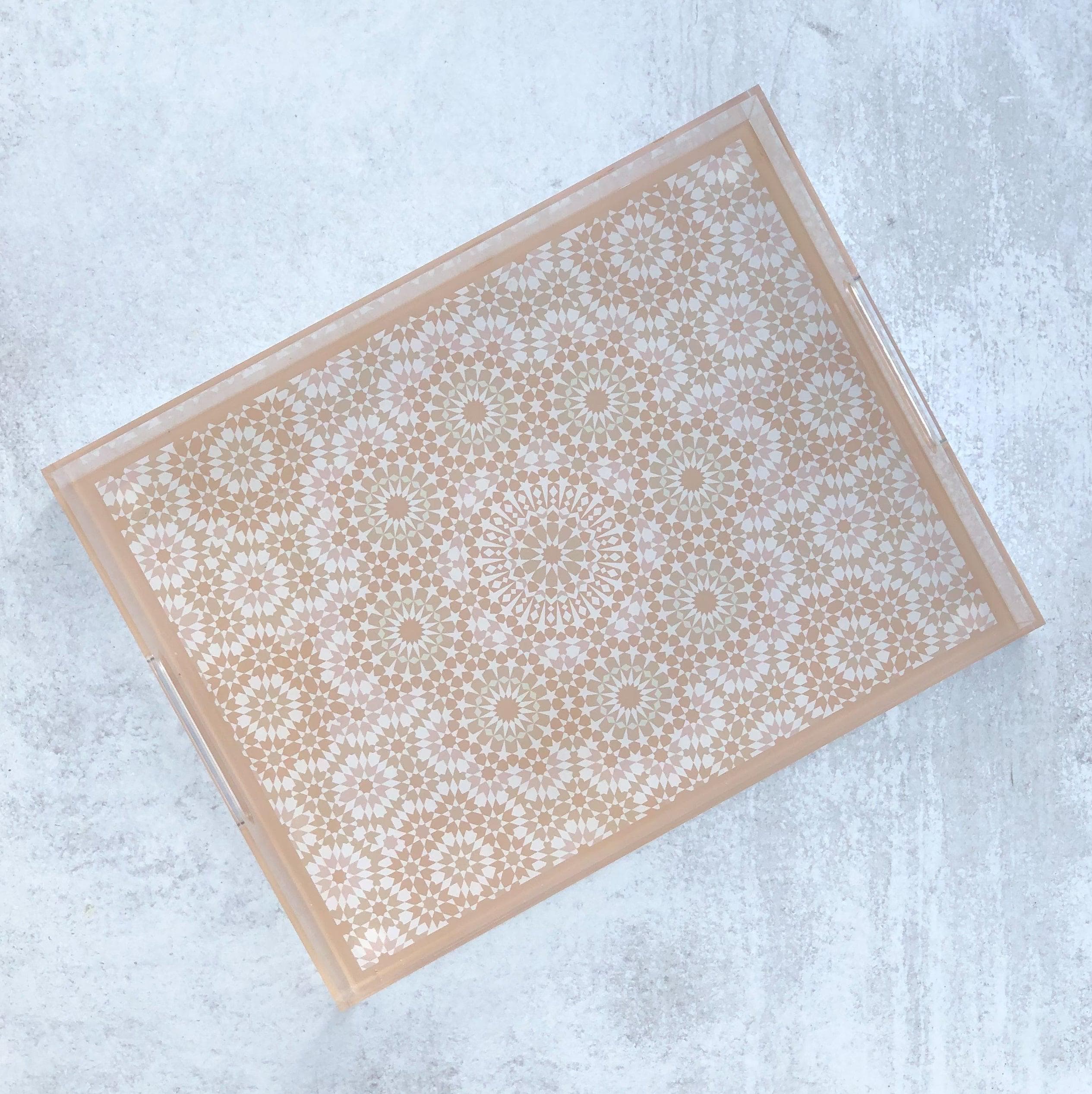 Marrakech Acrylic Tray - Neutral *NEW* - image 4