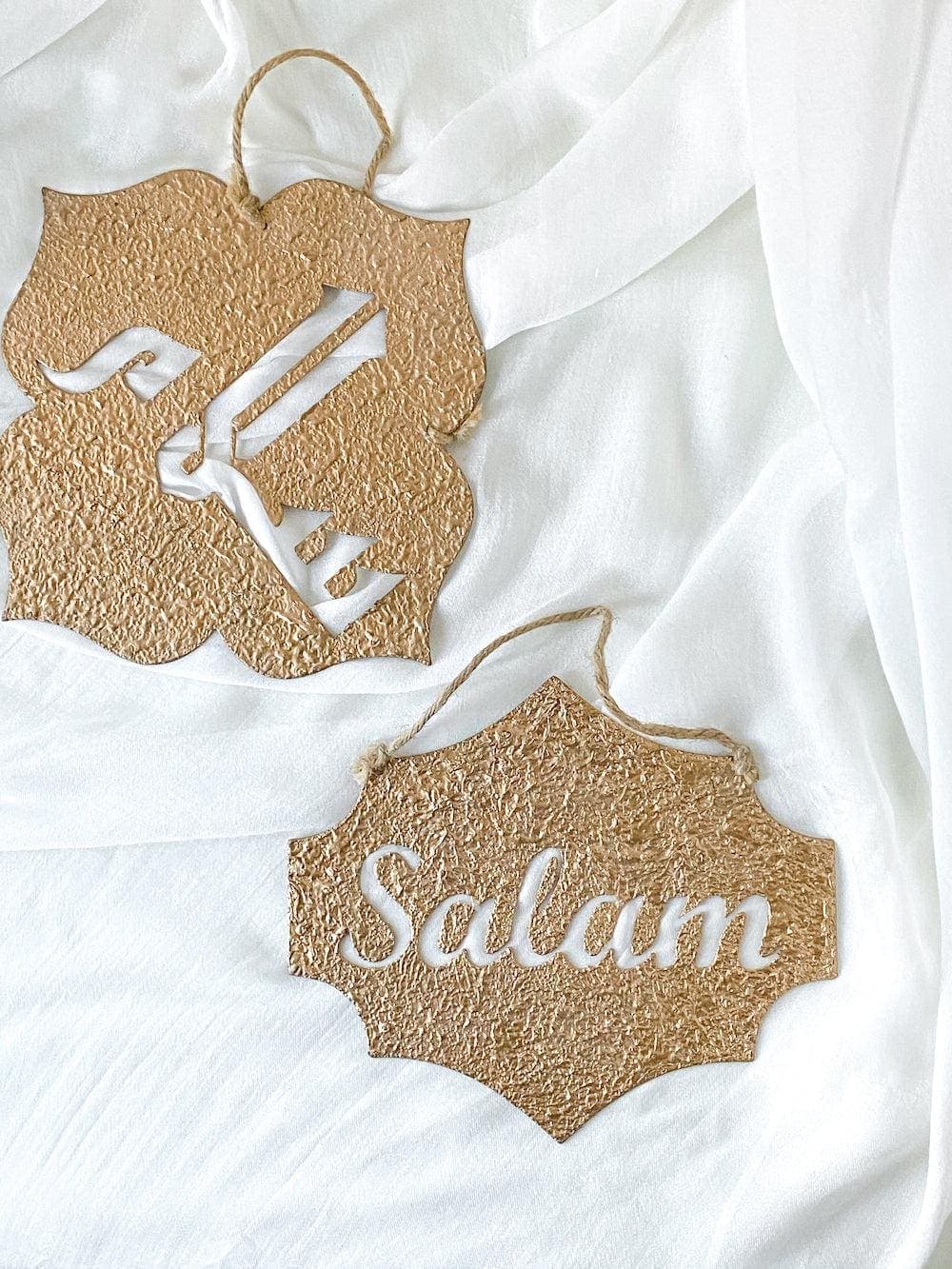Salam Sign Insert for Door Decor