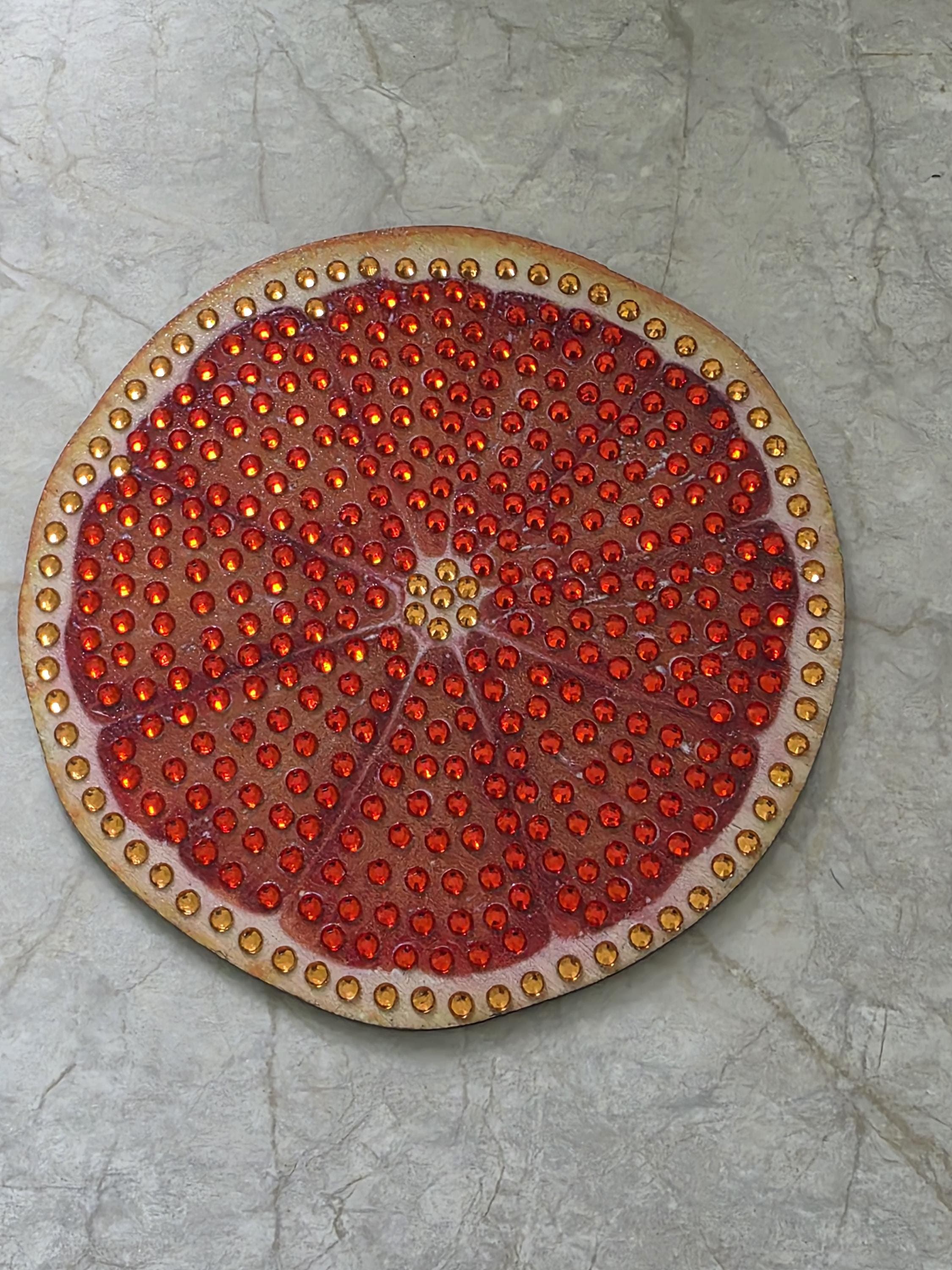 Coasters set - handmade diamond coaster 8pc - image 5