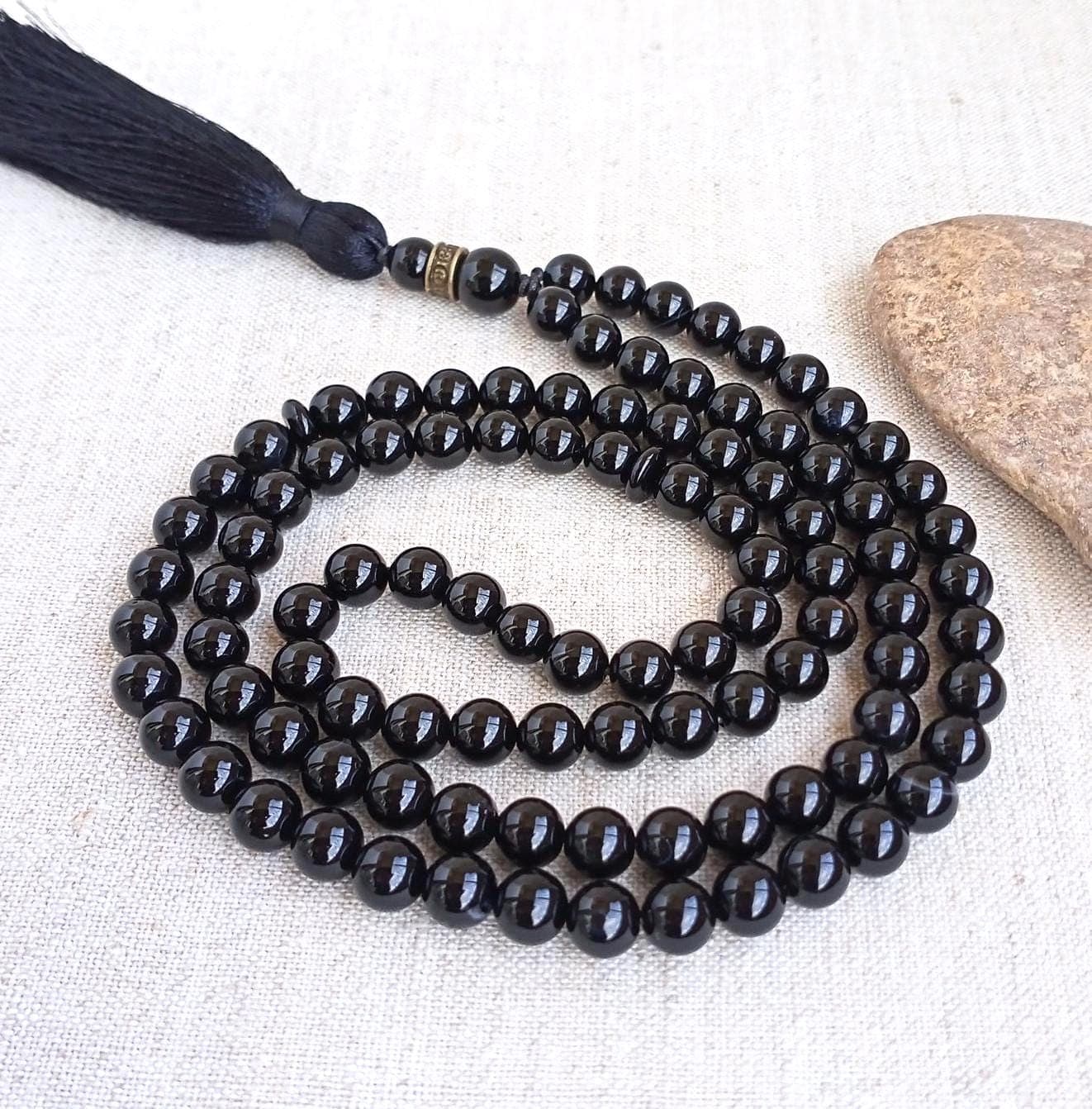Tasbih 99 Black tasbeeh Tasbih necklace