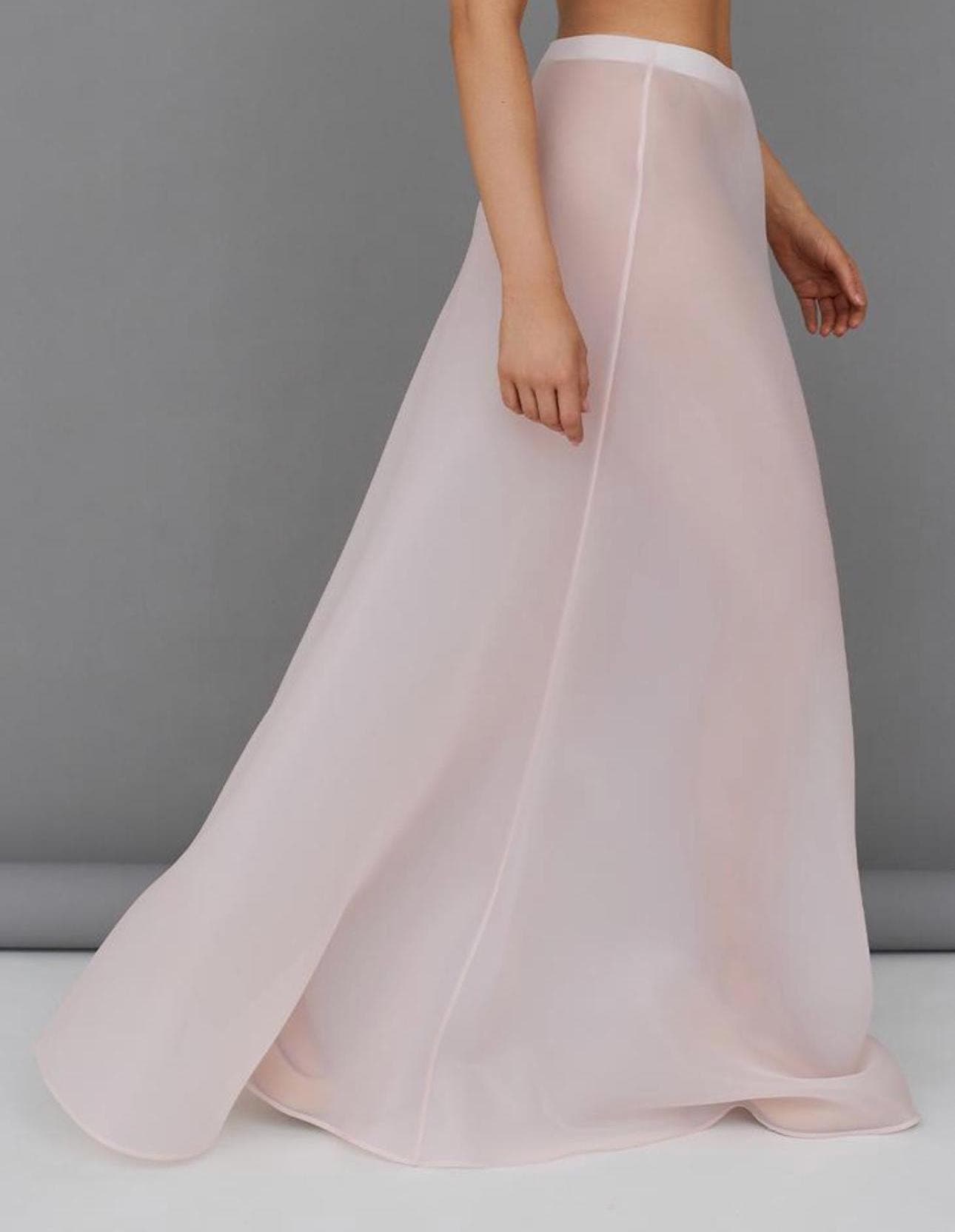 Matte Organza skirt top Layer | Can be lined  | modest top | Tzinut clothing | Minimalist design | Custom made| Top Layer