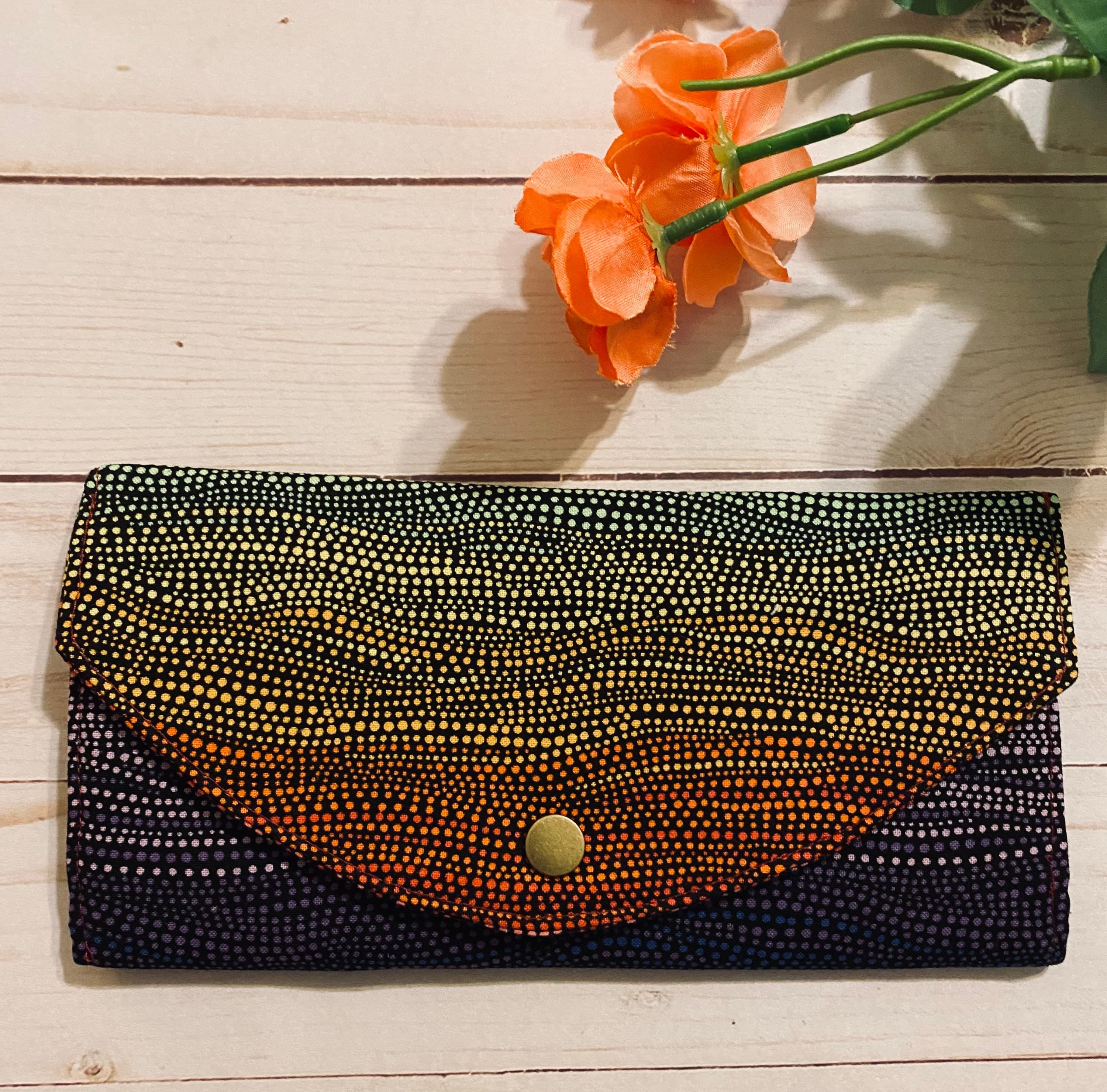 Women's Wallet-Handmade Women's Wallet-Fabric Wallet-Gift for Her