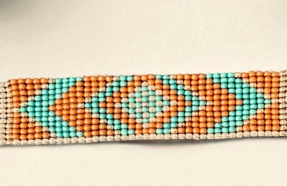 Seed Bead Loom Bracelet-Women's Seed Bead Bracelet-Handwoven Beaded Bracelet-Women's Loom Bracelet-Gift For Her - image 4