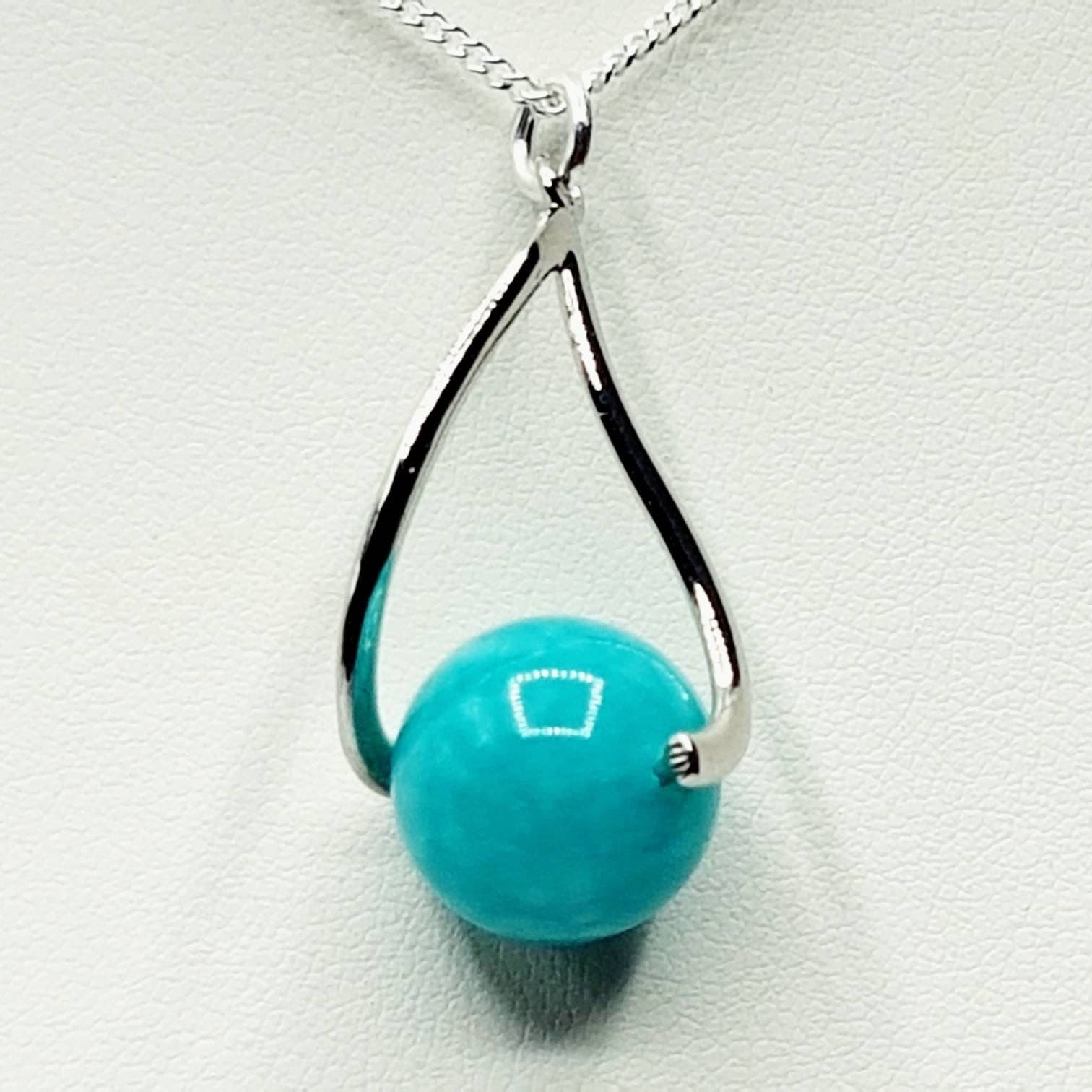 Jade Swirl Necklace - image 3