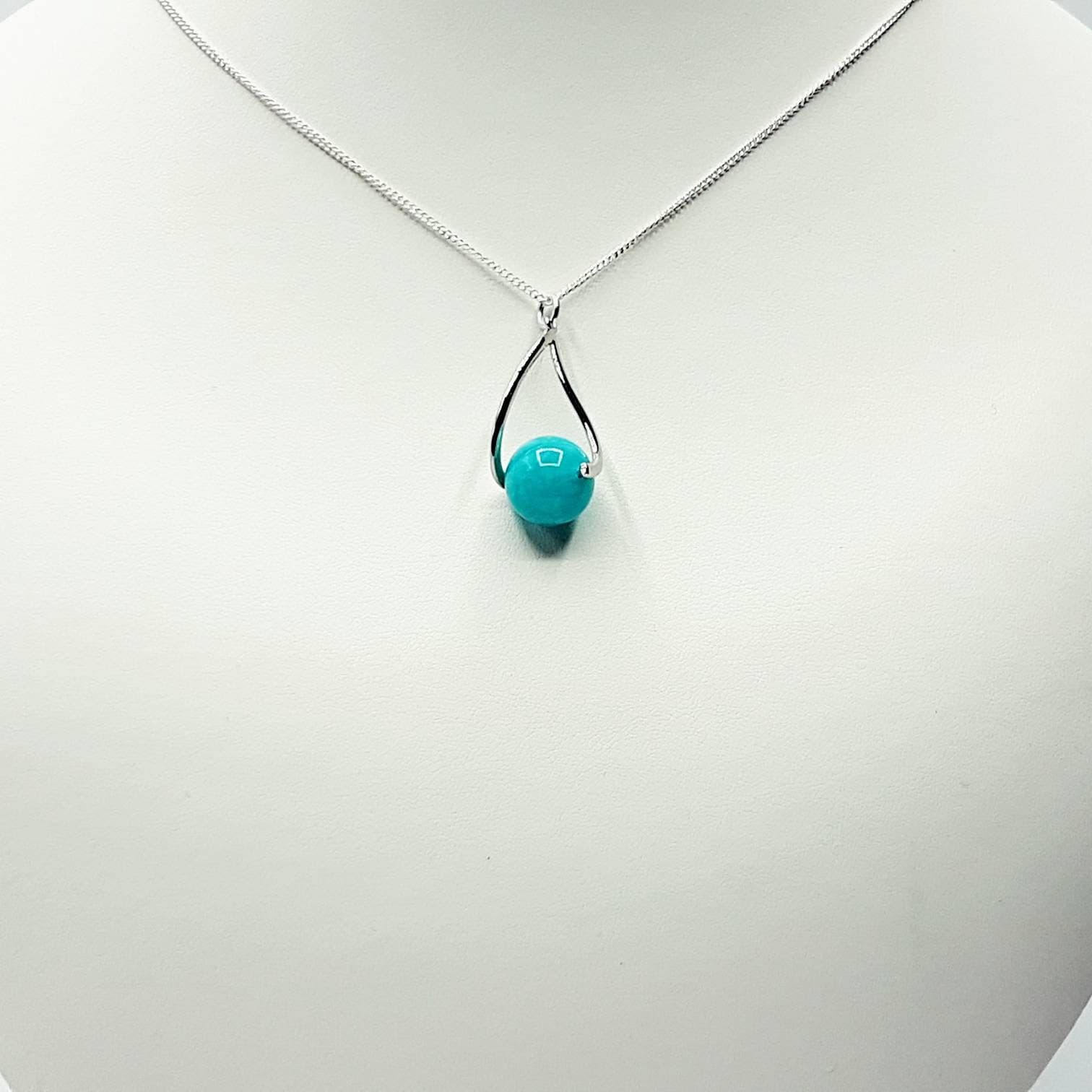 Jade Swirl Necklace - image 5