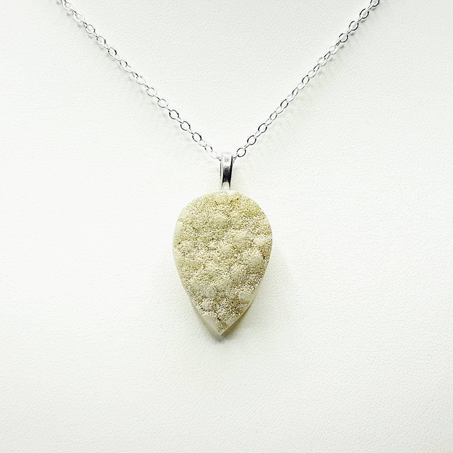 Druzy Quartz Necklace - image 4