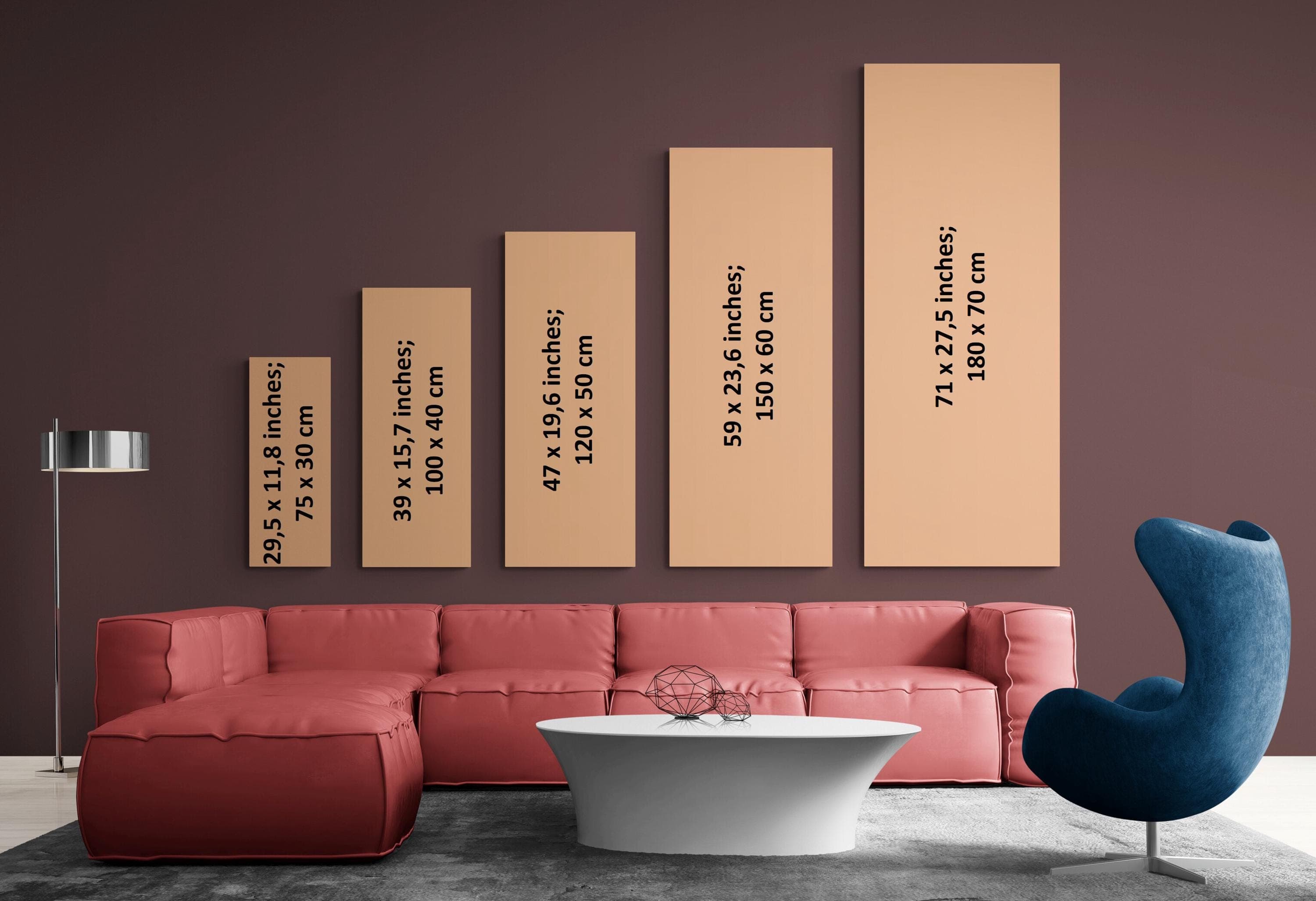 Large Surah Ibrahim Islamic Wall Art Canvas Print Housewarming Gift Arabic Calligraphy, Modern Islam Decoration, Eid Gifts - image 5