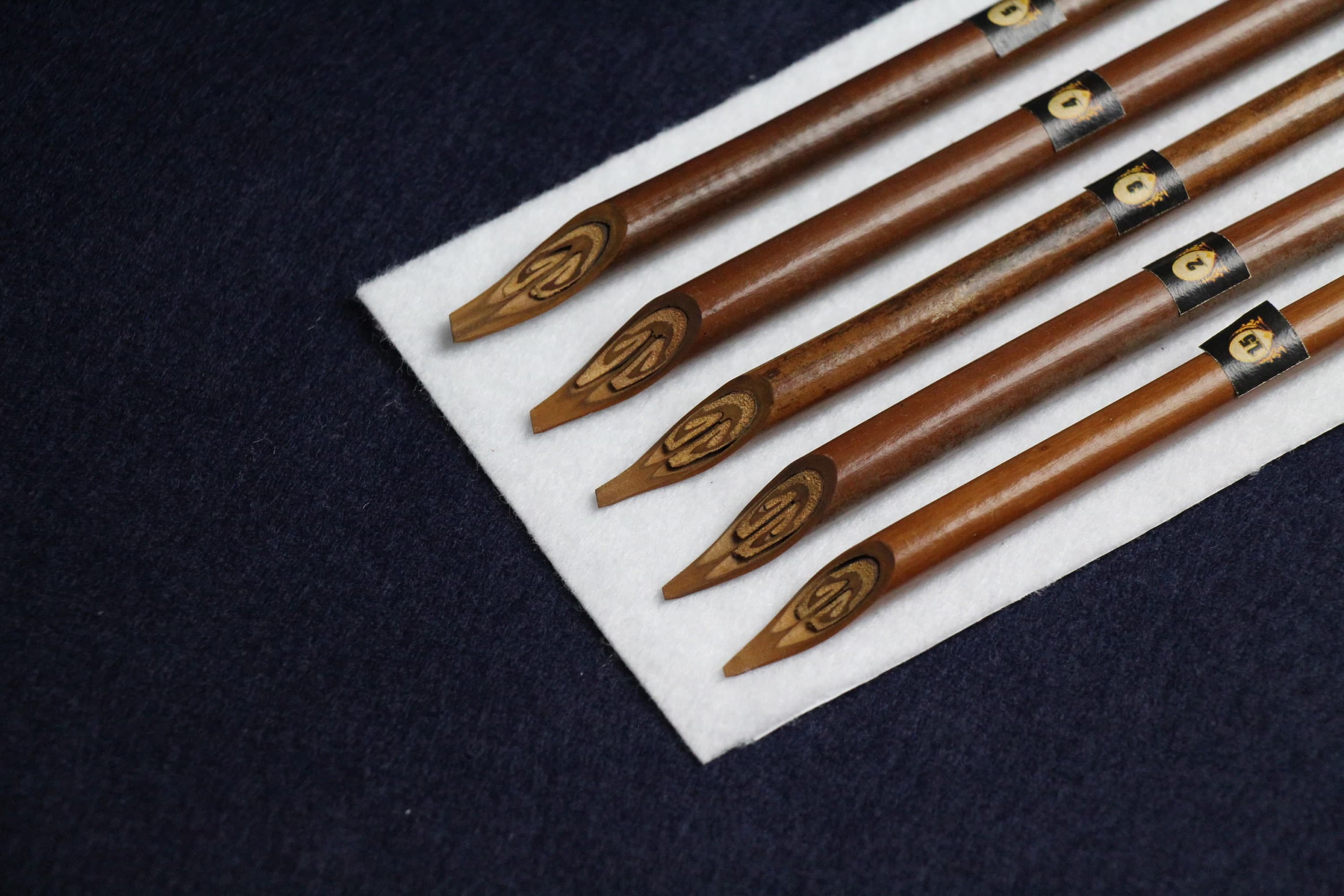 Handam (Indonesian reed) qalam pens for Arabic calligraphy