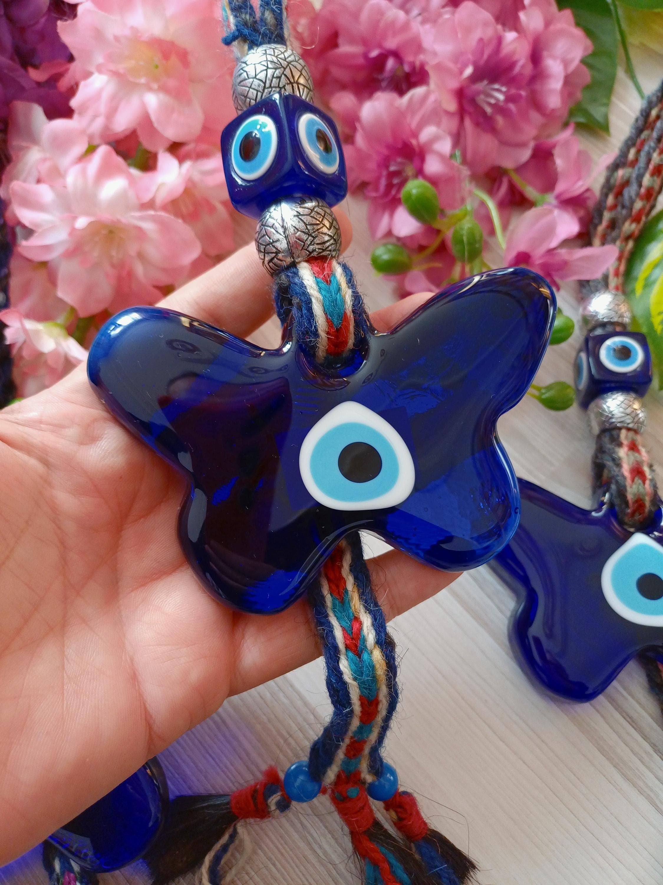 Kaftan Evil Eye Hanging, Traditional Turkish Wall Decor