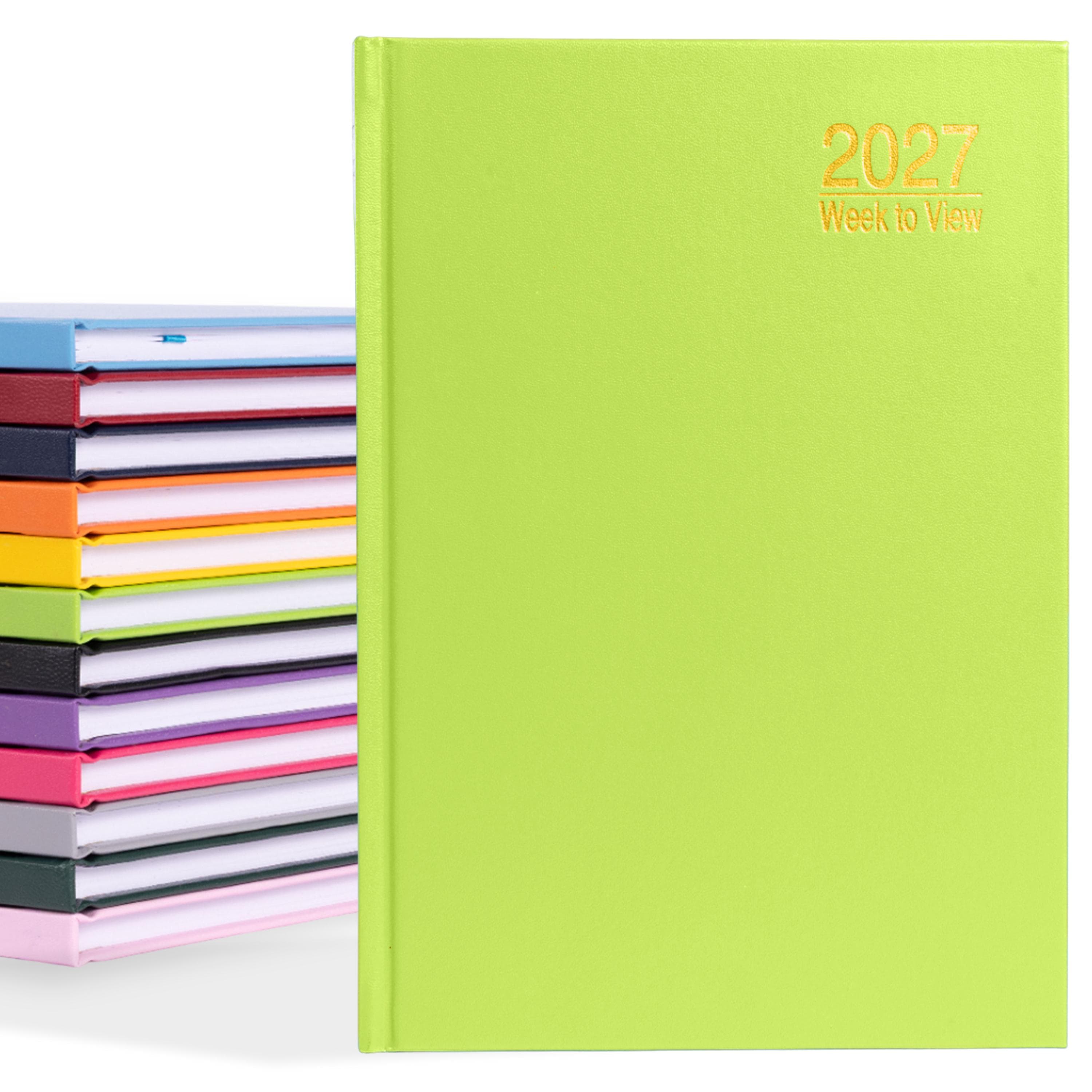 2027 Diary A5 Week To View Full Year Planner Desk Hardback FULL 2027 YEAR - image 4