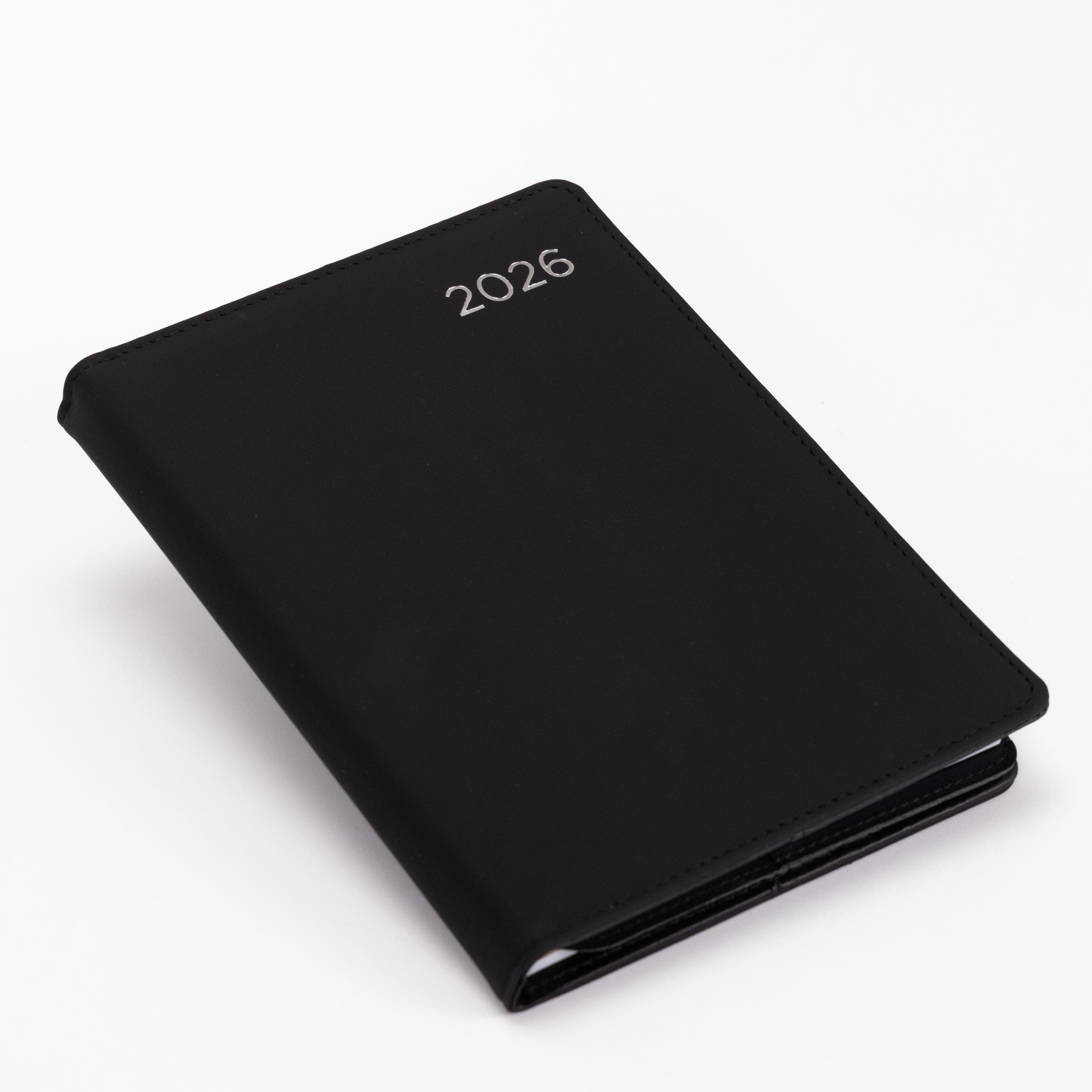 2026 A5 Week to View Diary: Premium Soft Leather Organiser with Pen - image 4