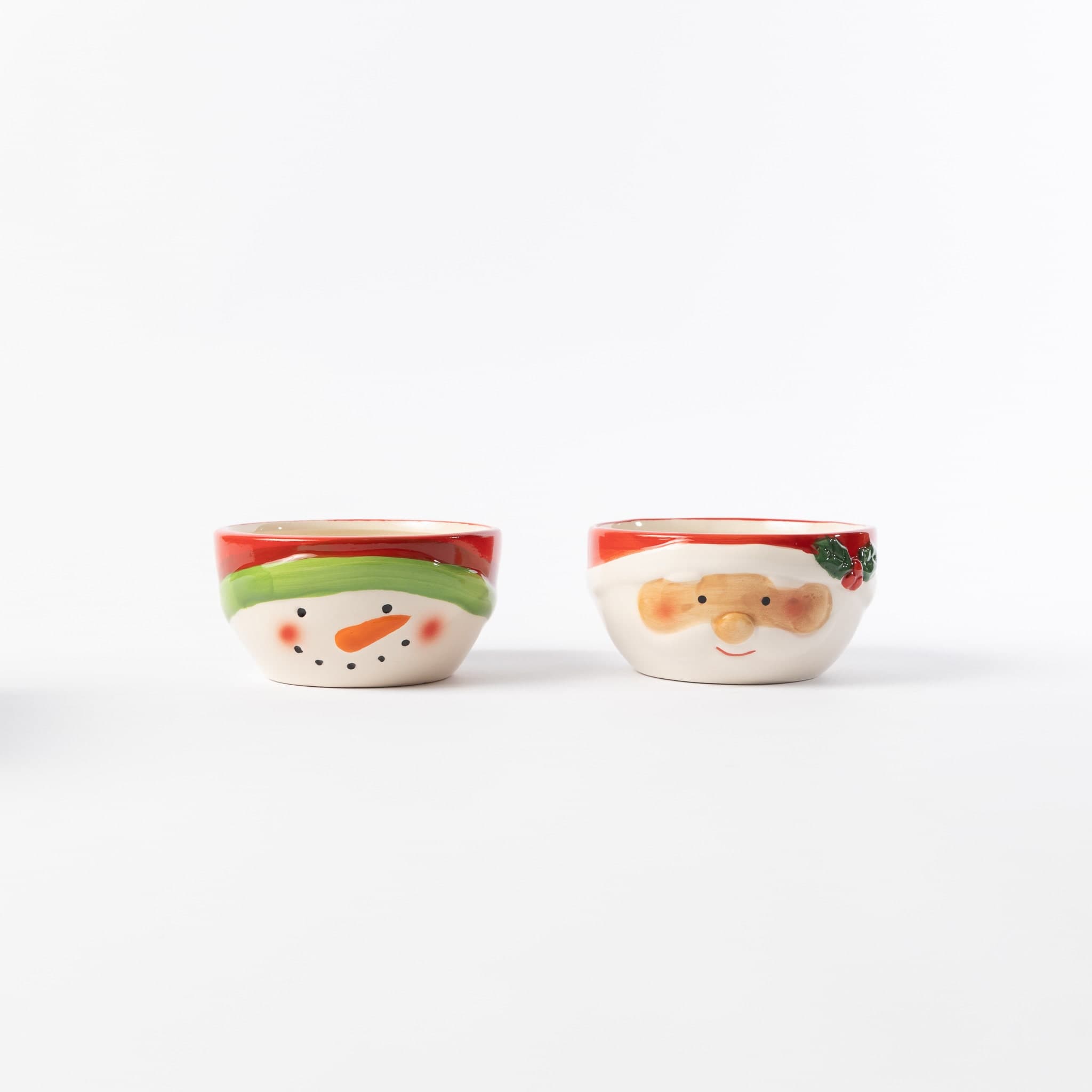 Santa & Snowman Ceramic Mug and Bowl Set Christmas Kitchen Tableware Food Drink - image 4