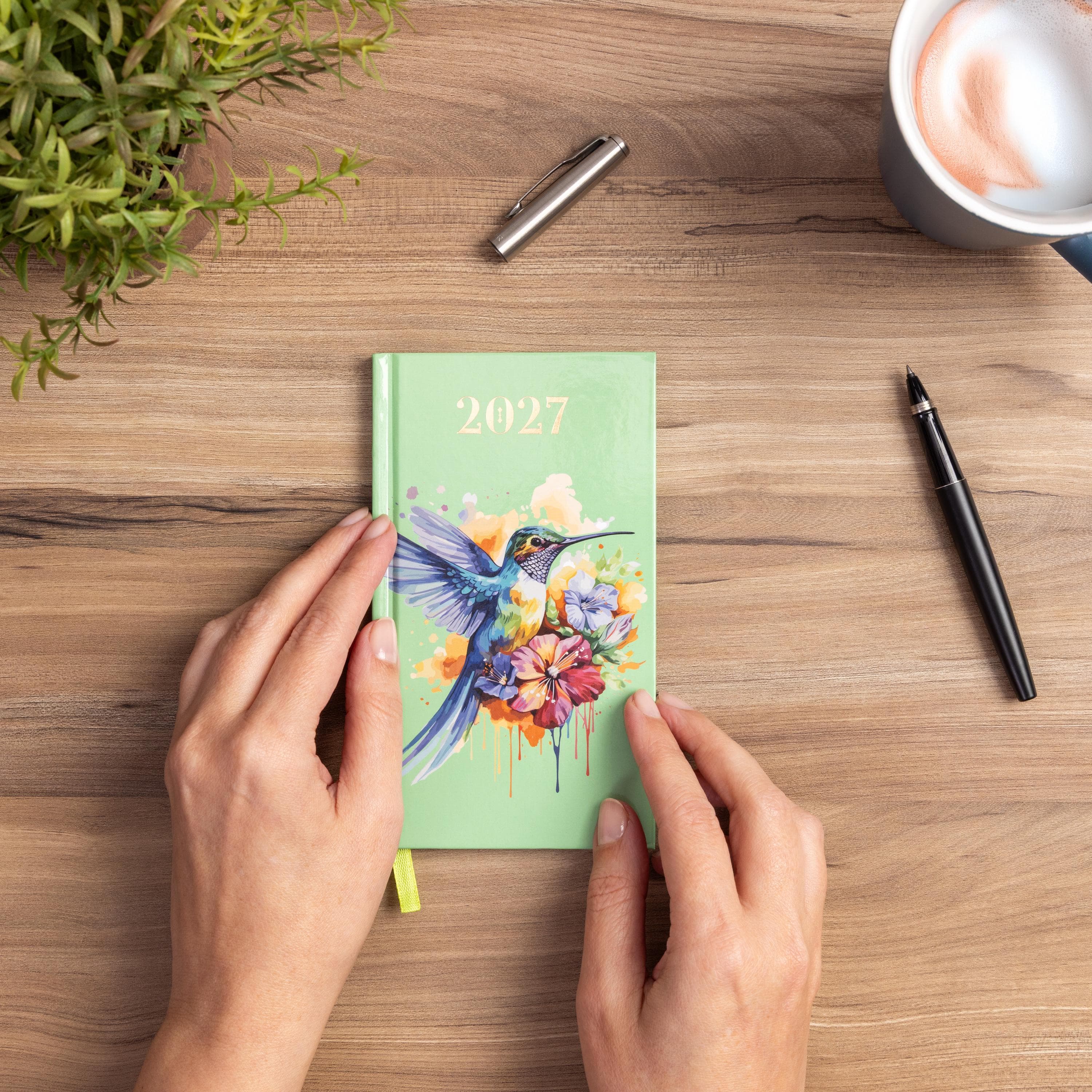2027 Diary Slim Size Week to View Diaries Full Year Journal Calendar Planner - image 4
