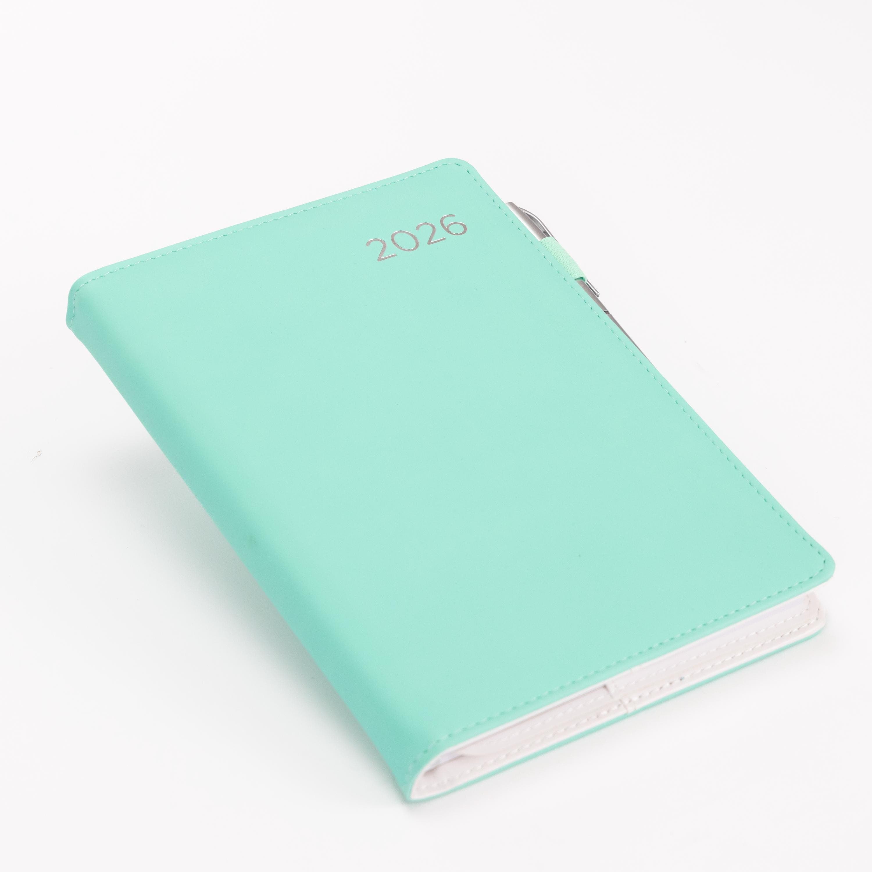2026 A5 Week to View Diary: Premium Soft Leather Organiser with Pen - image 5