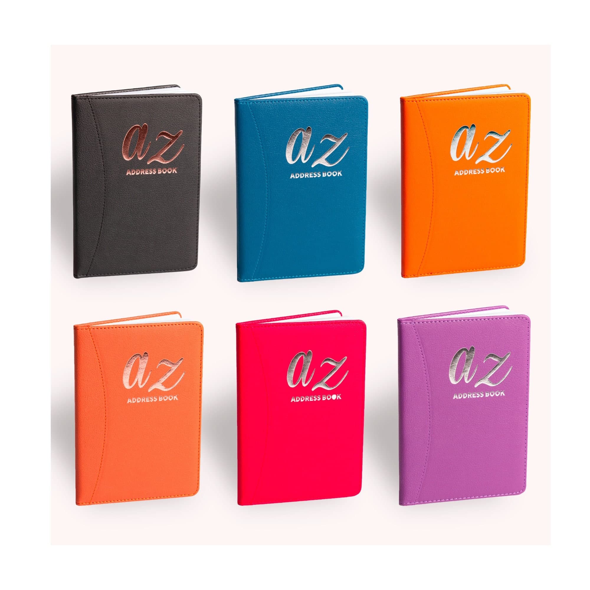 Address & Birthday Telephone Email Book A-Z Index Tabs Hard Back Contact and Pen