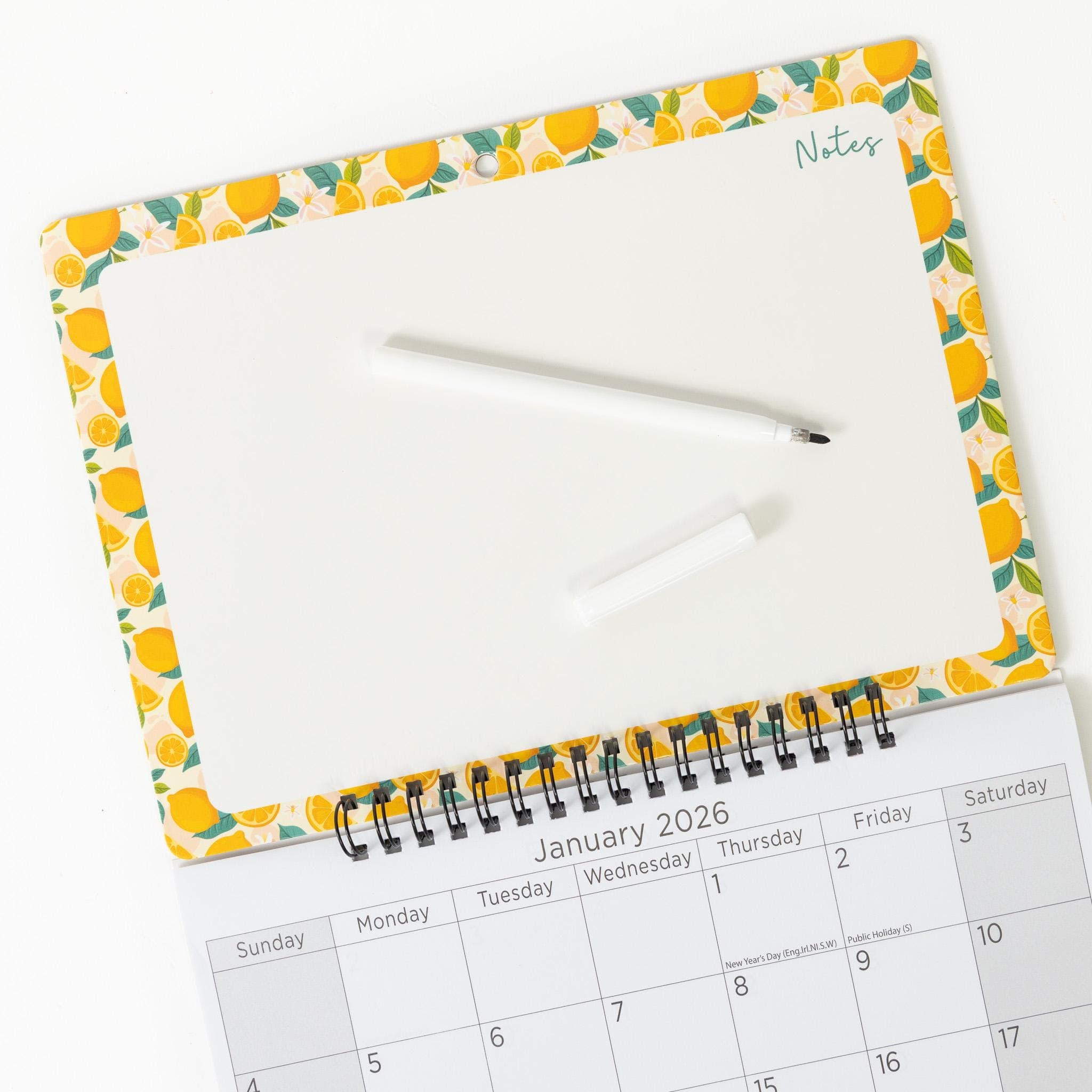 Monthly Calendar Memo Board 2026 Wall Family Organiser White Board with Pen - image 5