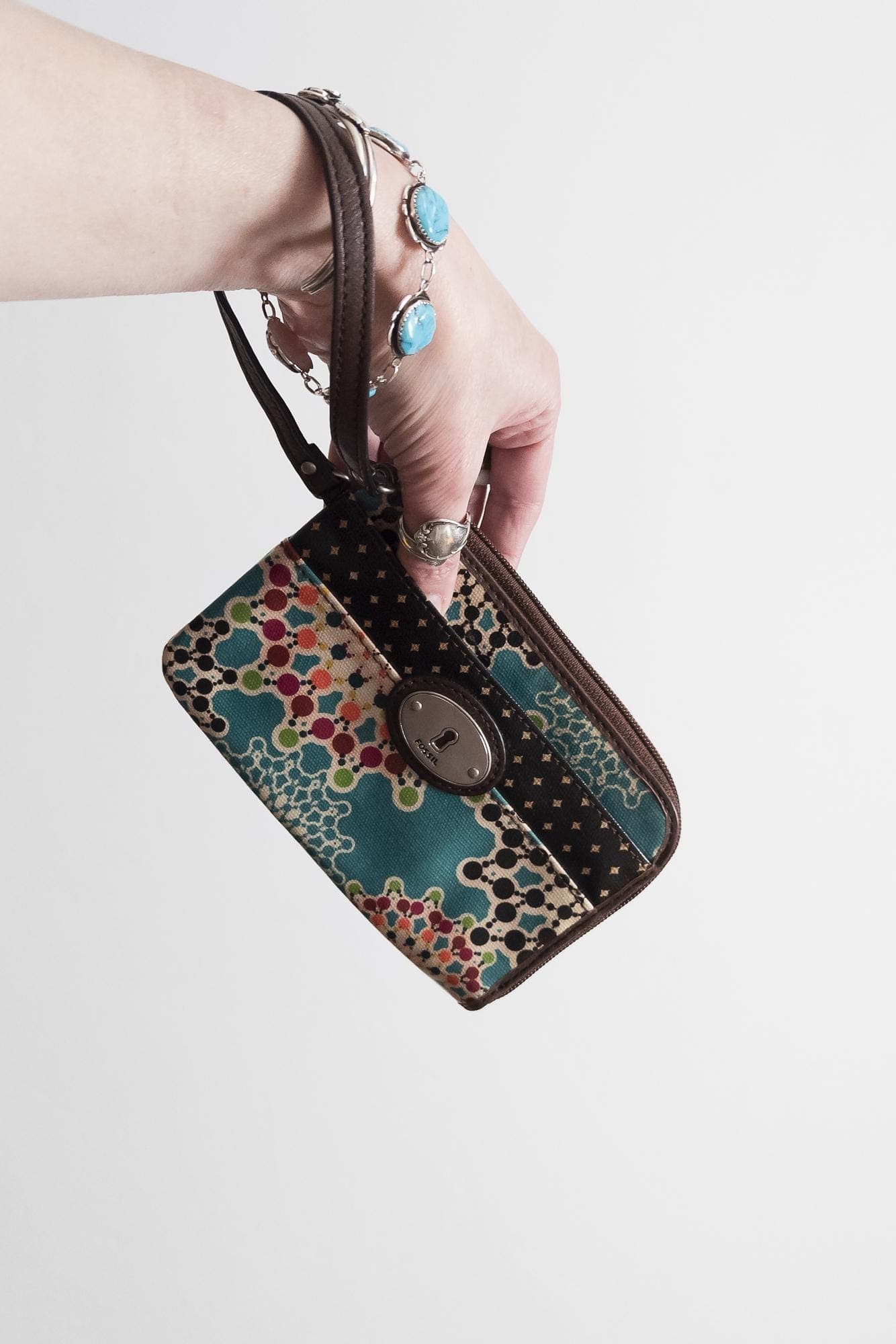 whimsical eclectic wallet wristlet - image 4