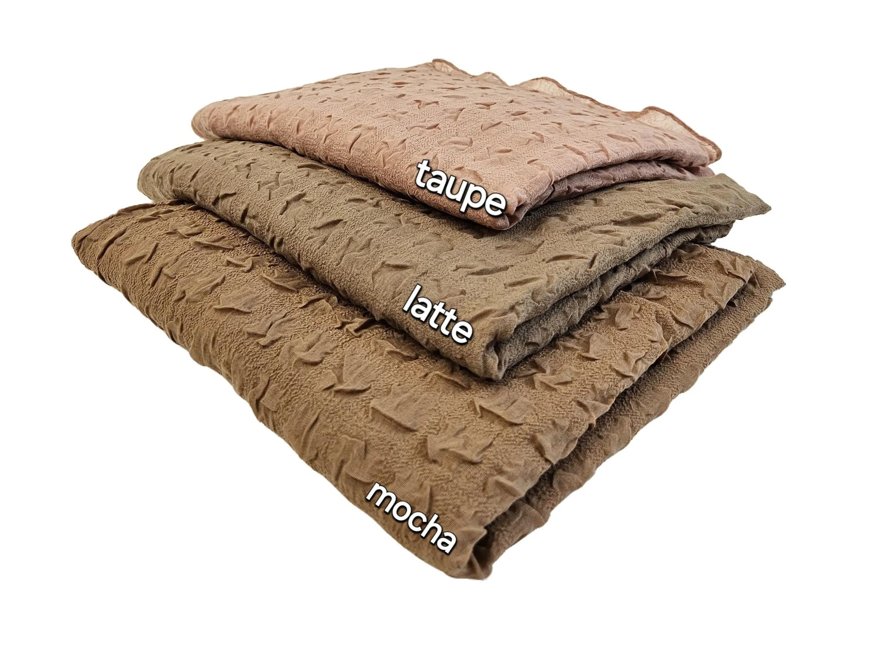 New Plain 3D Super Soft Cotton Hijab 180CM X 90CM - image 4