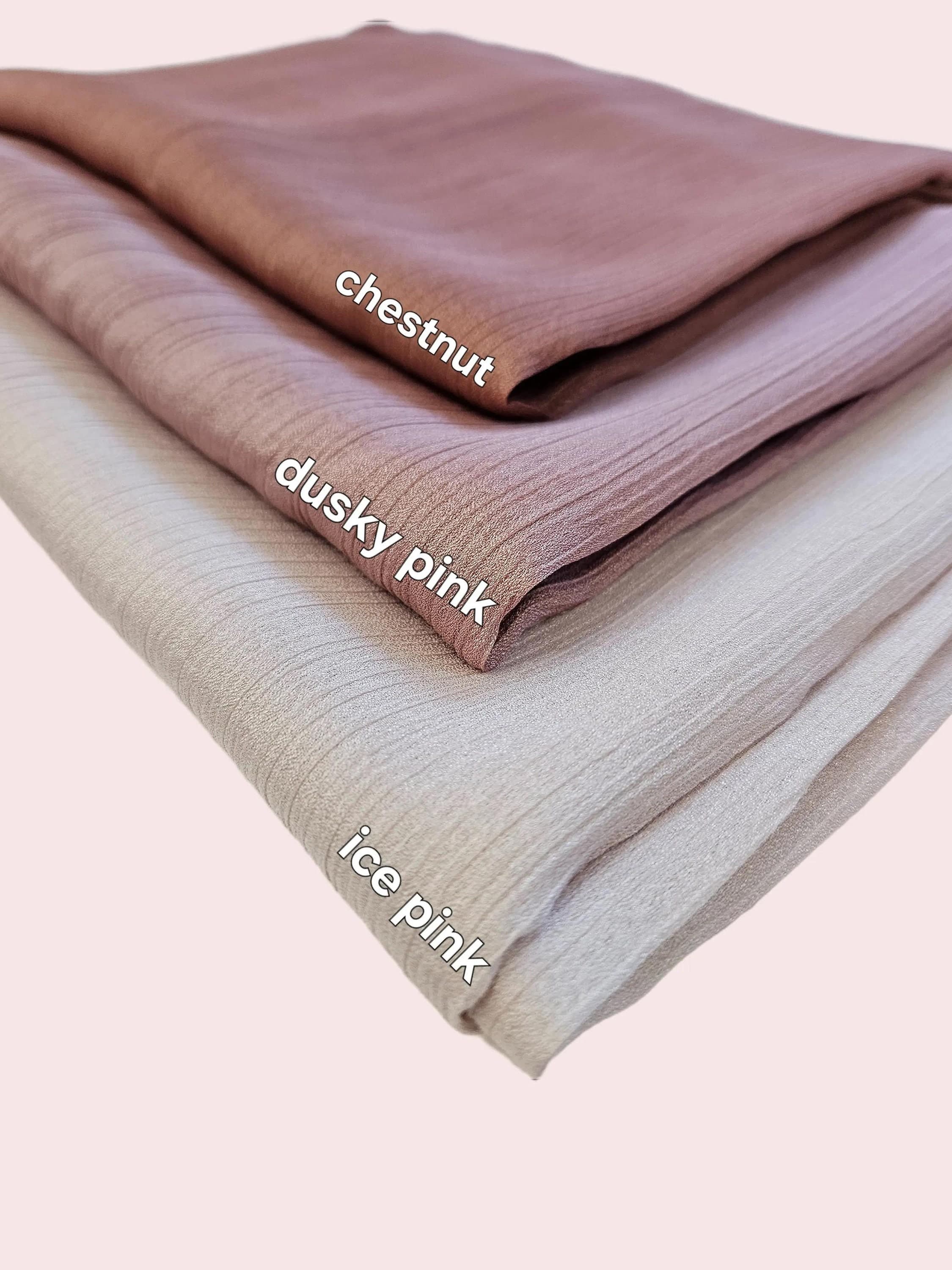 New Sheer Lush Silk Scarf Hijab Elegant Plain Wrap Sarong Shawl Cape - image 4