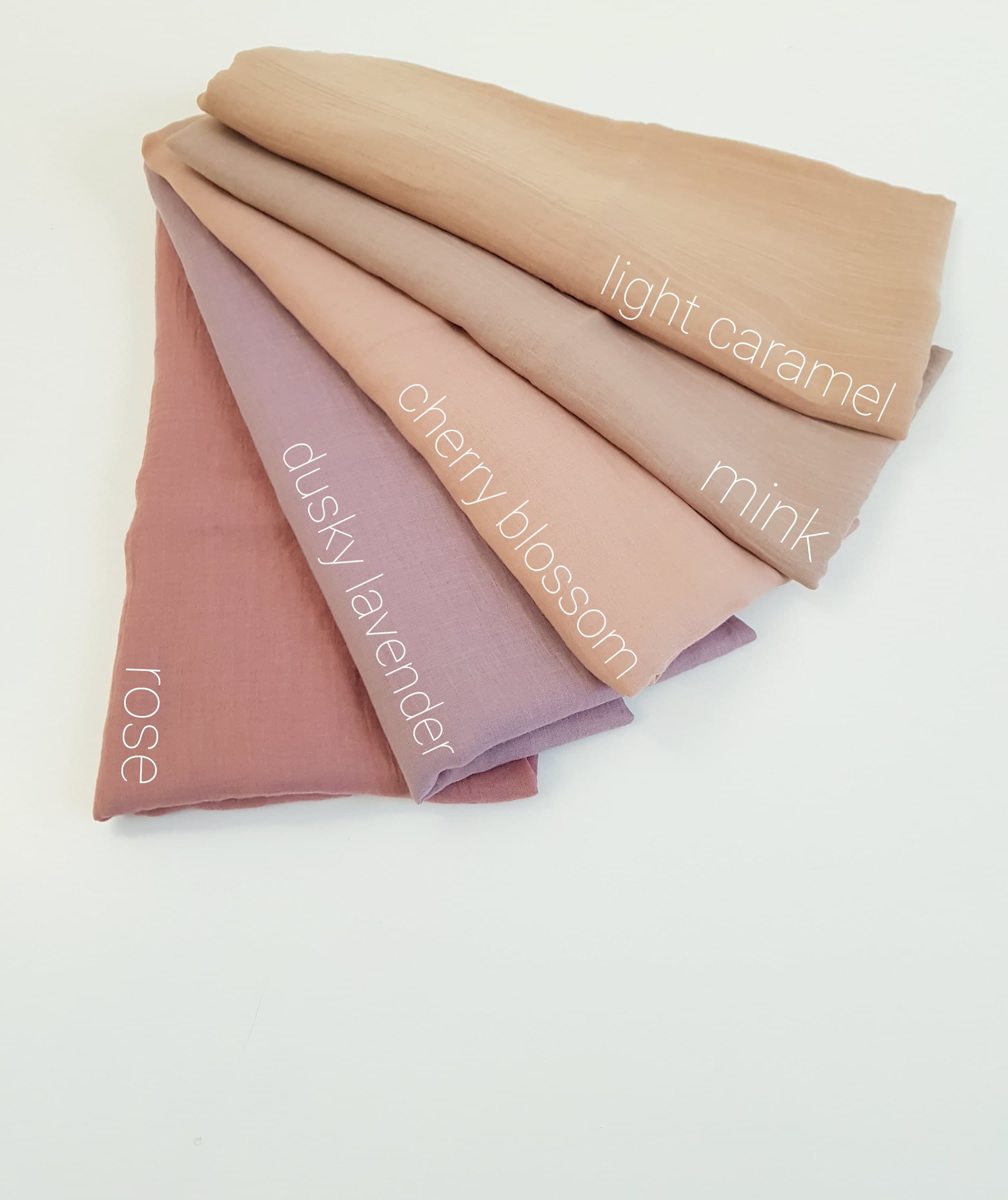Soft Cotton Blend Maxi Hijab, Elegant Ripple Shawl (180x100cm) - image 5